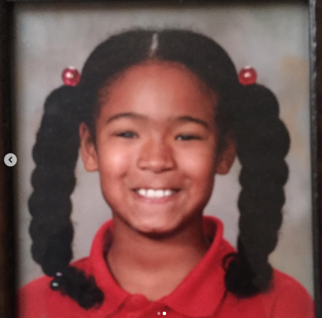Kai Wayans in a throwback school picture on September 28, 2022 | Source: Instagram/marlonwayans