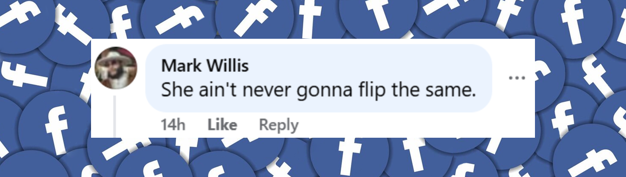 User comment dated July 2025. | Source: Facebook/TMZ