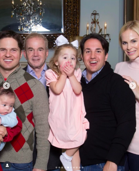 Carl Westcott posing for a photo with his family. | Source: Instagram/kameronwestcott