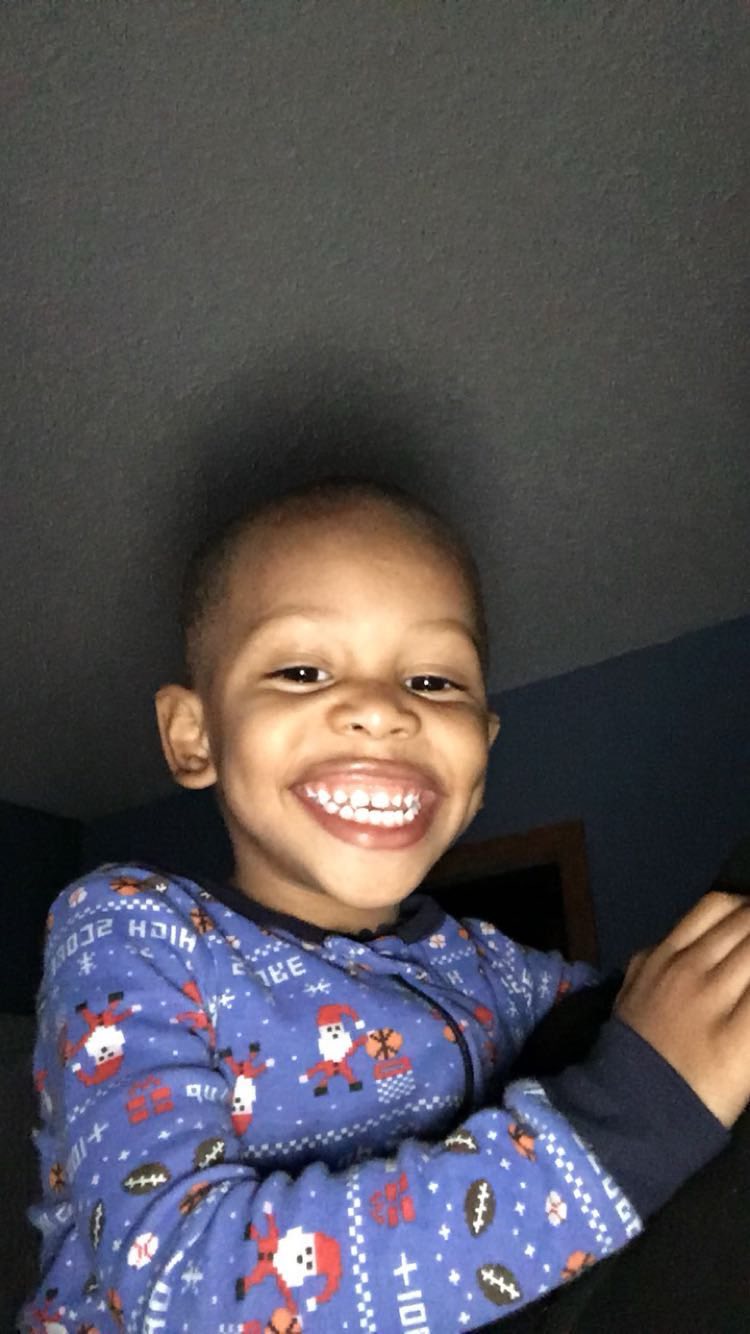Amir Lamar Atkins wearing pajamas, from a post dated June 23, 2025. | Source: Facebook/marvin.walker.5686