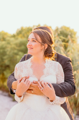 Erin Piacenti and her husband, Frank, celebrated their second wedding anniversary in the summer before her death. Her family later remembered her as a devoted partner and companion in every aspect of Frank's life. | Source: GoFundMe/In Memory of Erin Piacenti: Supporting Madison's Future