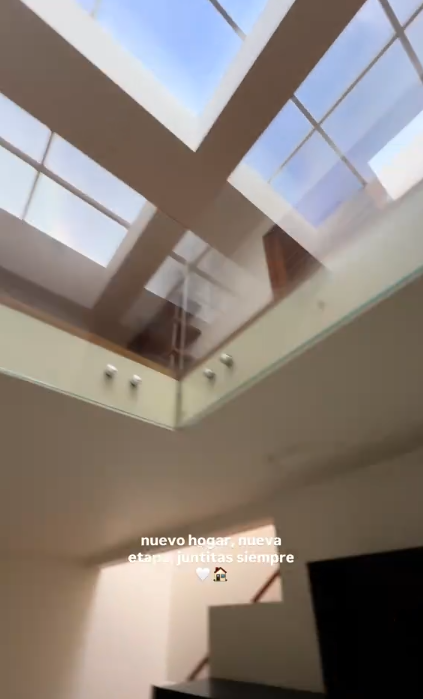 Image of Romina Marcos' new apartment with her girlfriend Laura Salazar. | Source: TikTok/romimarcos