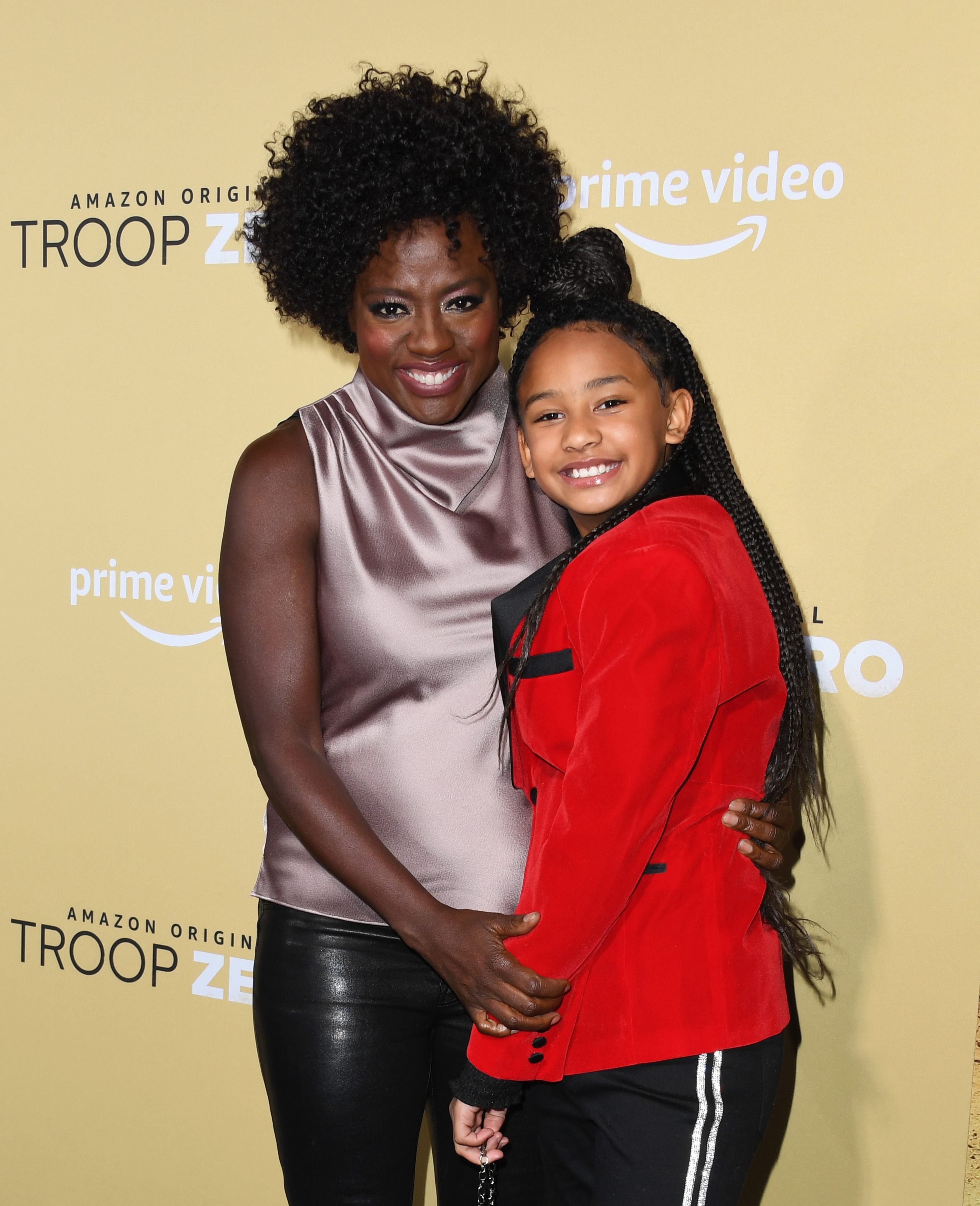 Genesis Tennon attended a movie premiere with Viola Davis, standing beside her mother during another rare public outing together.