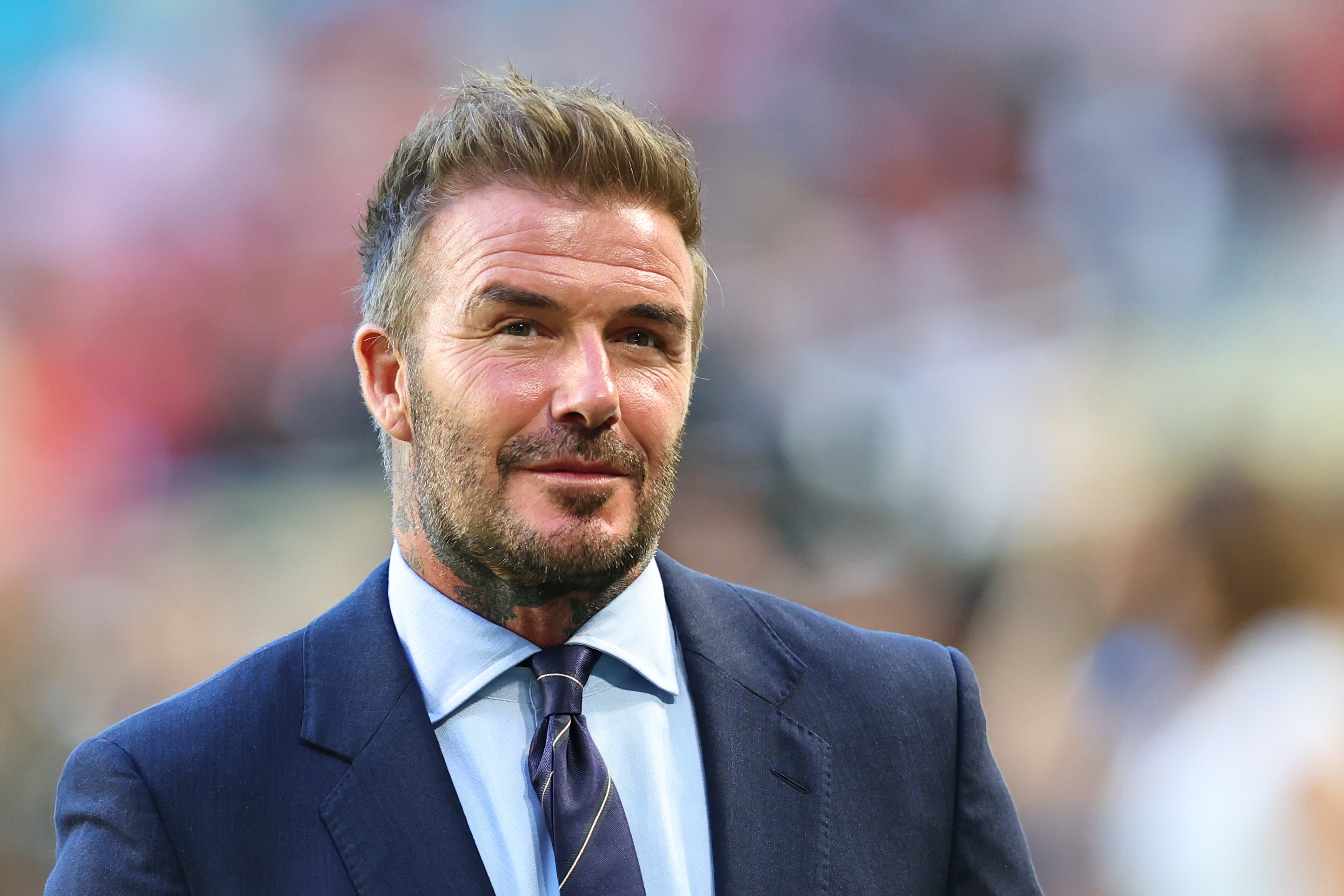 David Beckham, co-owner of Inter Miami, is seen on June 14, 2025 in Miami Gardens, Florida | Source: Getty Images
