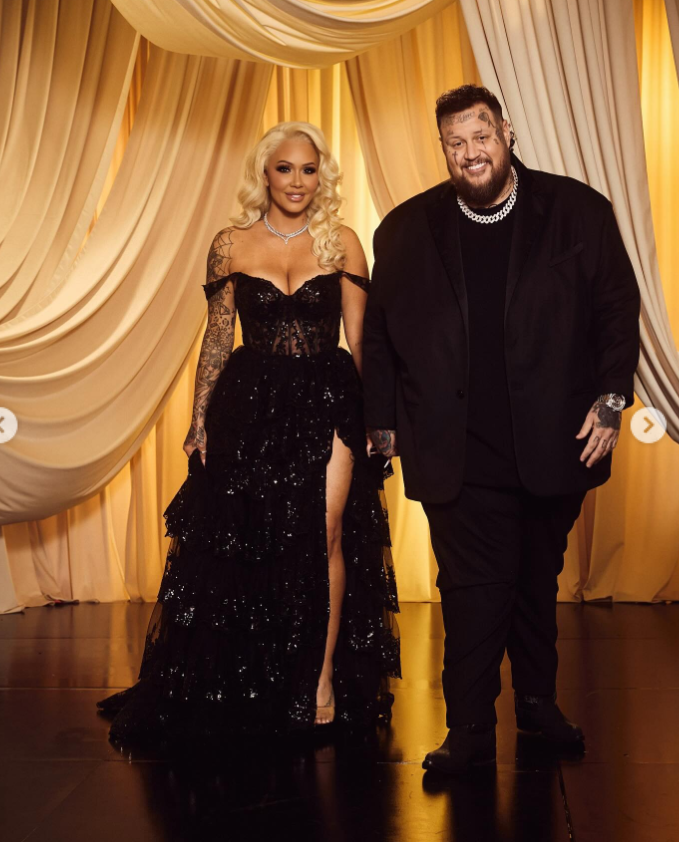 Jelly Roll and Bunnie XO arrive together at a formal event before news of the country star's divorce filing became public. The couple, who married in 2016 after meeting the year before, became one of country music's most recognizable pairs during their nearly decade-long relationship. | Source: Instagram/jellyroll615