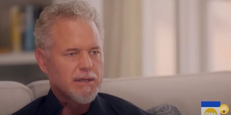 A screenshot of Eric Dane during his "Good Morning America" interview from a video dated June 16, 2025.  | Source: YouTube/Good Morning America