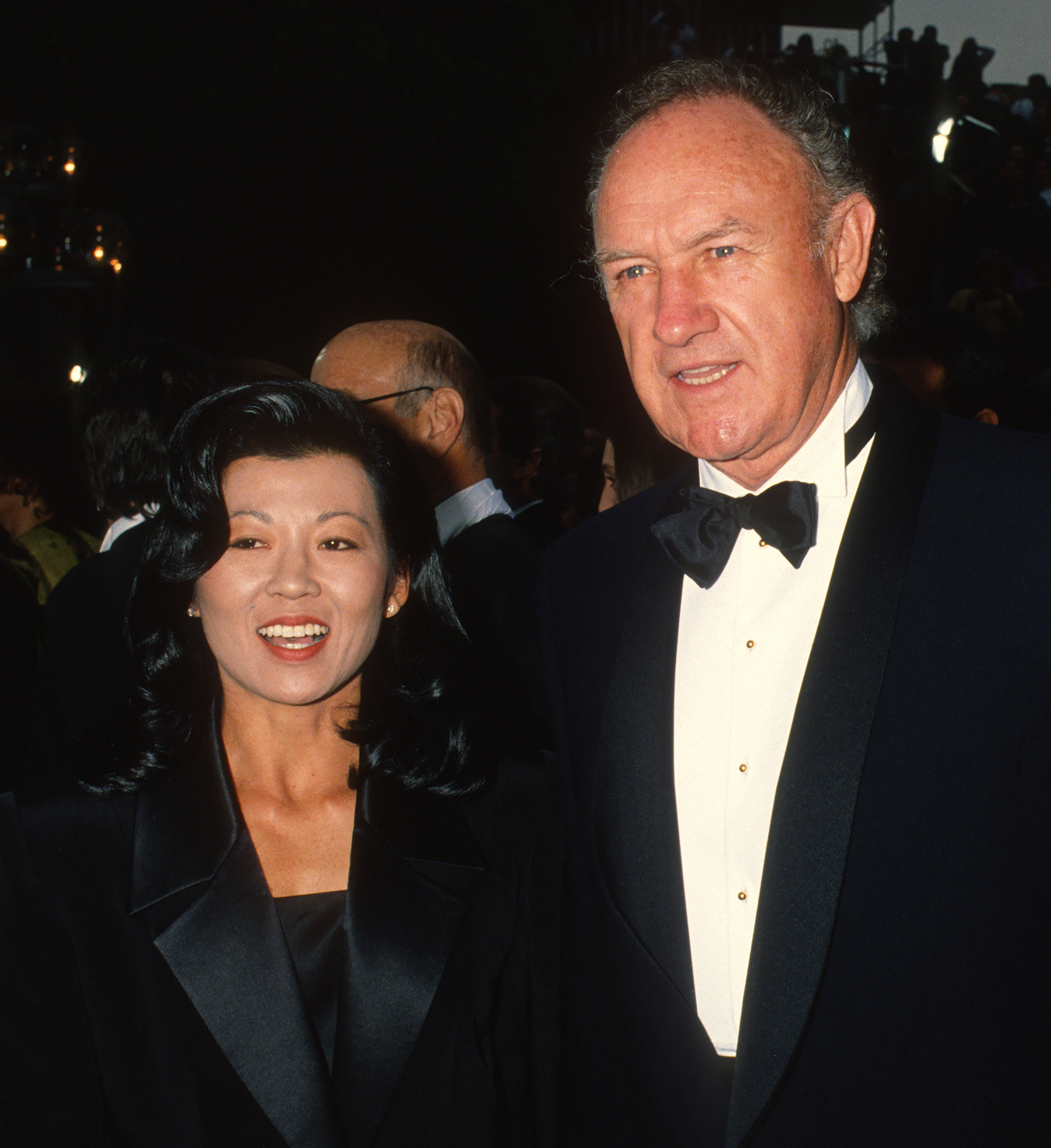 Betsy Arakawa and Gene Hackman at the 65th annual Academy Awards in Los Angeles, California on March 29, 1993. | Source: Getty Images