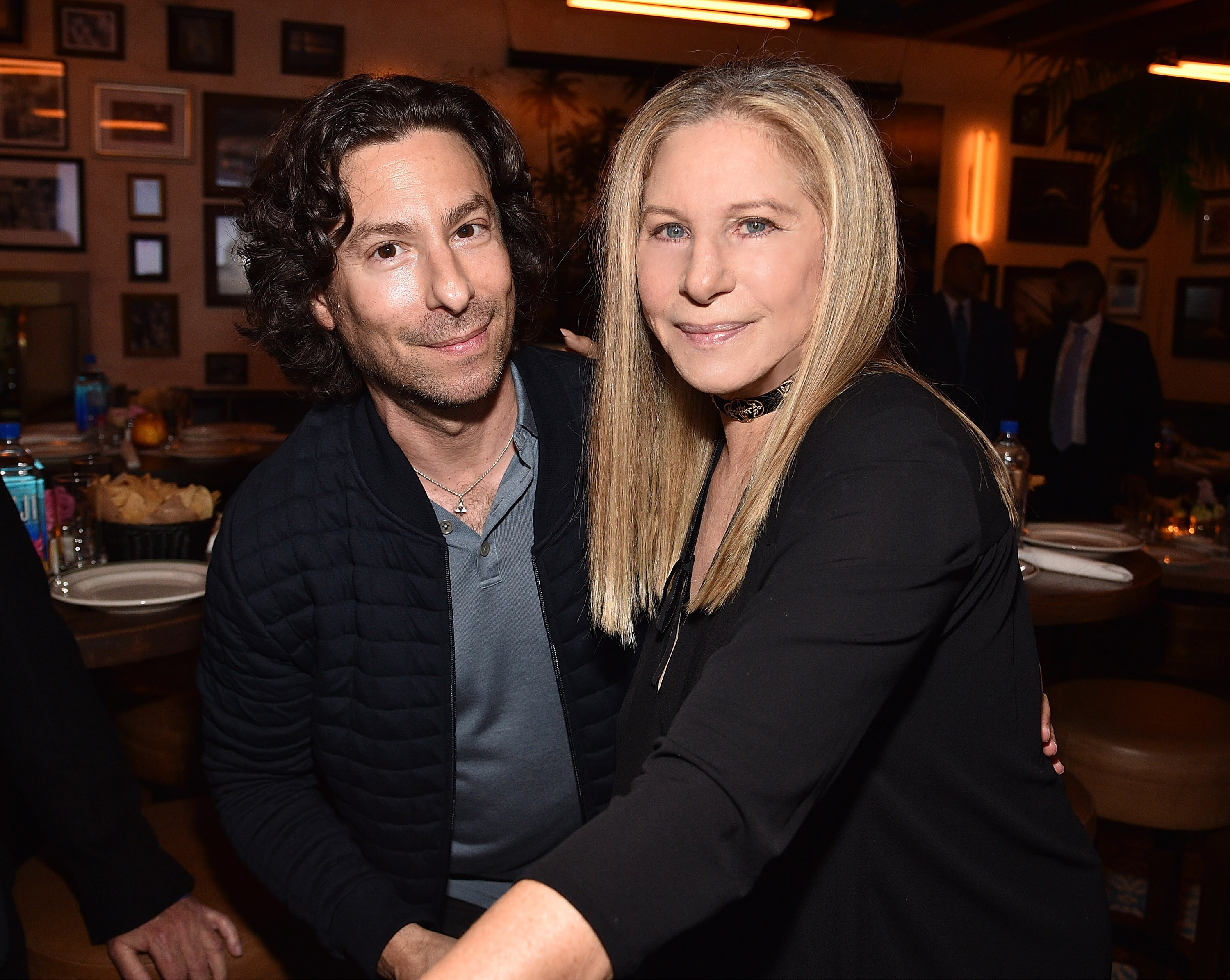 Jason Gould and Barbra Streisand attend Barbra Streisand's 75th birthday on April 24, 2017 in Malibu, California | Source: Getty Images