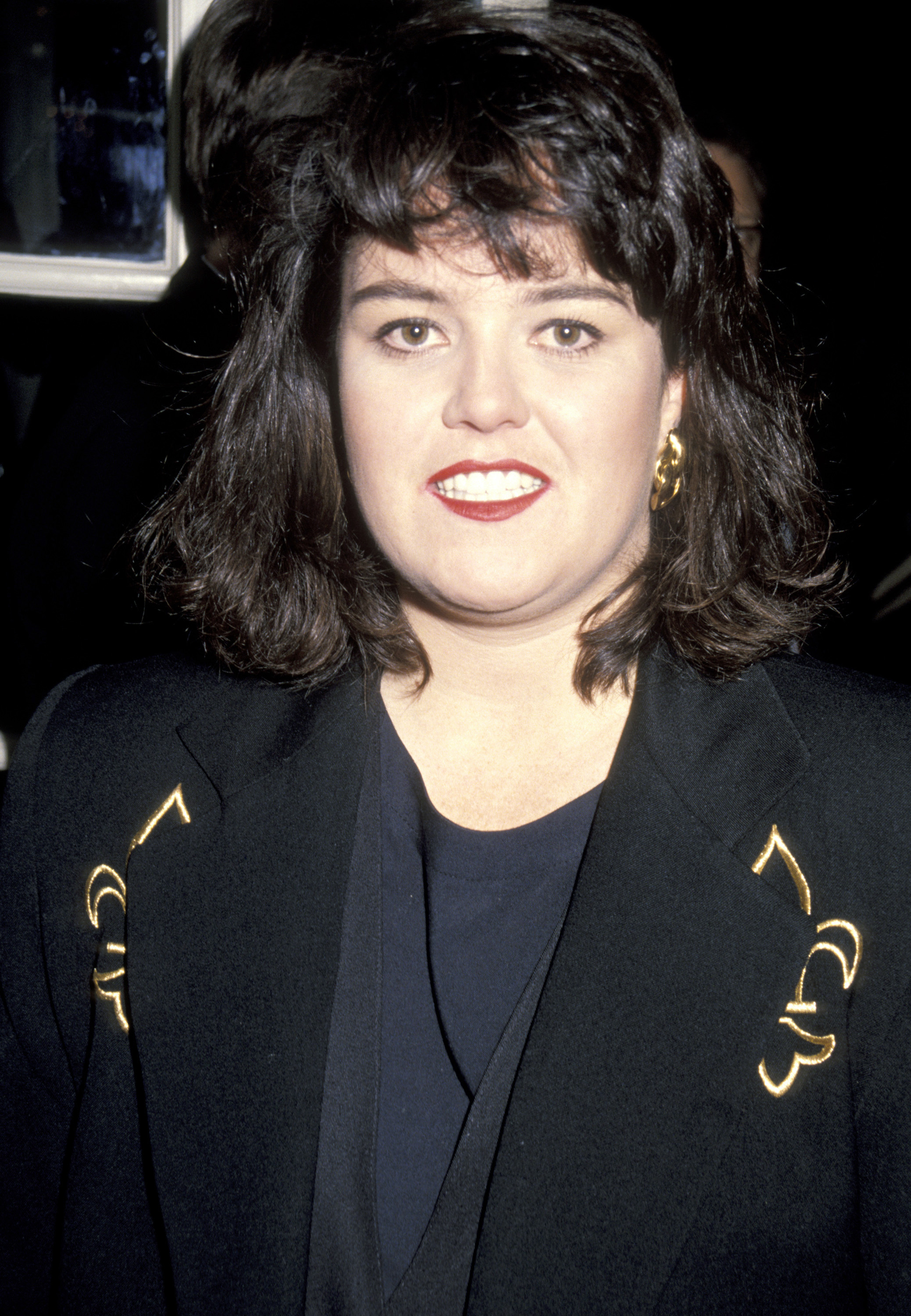 Rosie O'Donnell was a bigger gal as she got famous. At this event, she attended the amfAR Benefit on December 10, 1991, in New York City, New York. | Source: Getty Images