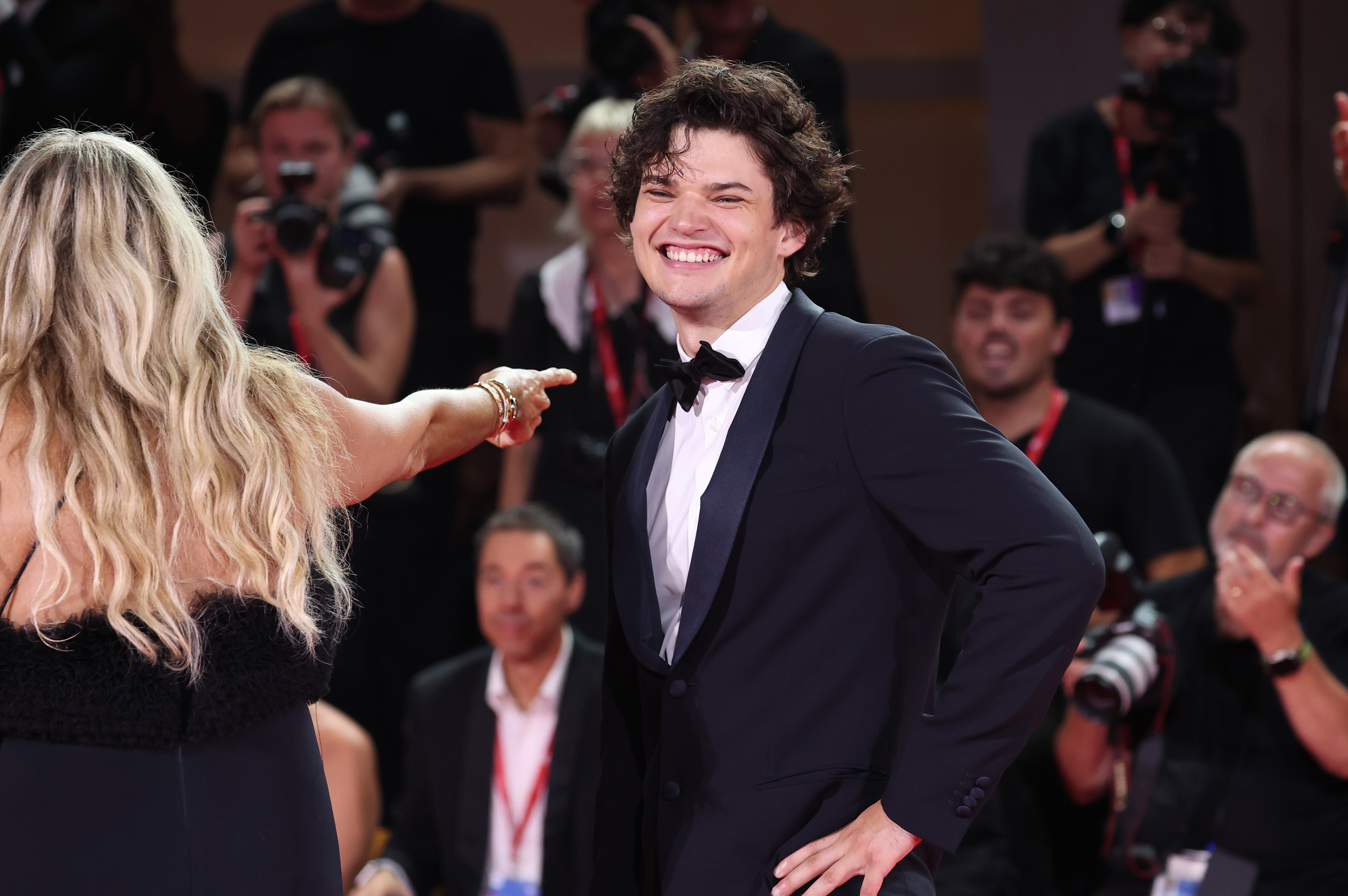 Homer Gere, who largely stays out of the public eye, attended the Filming Italy Venice Award red carpet during the 81st Venice International Film Festival on September 1, 2024, in Venice, Italy.