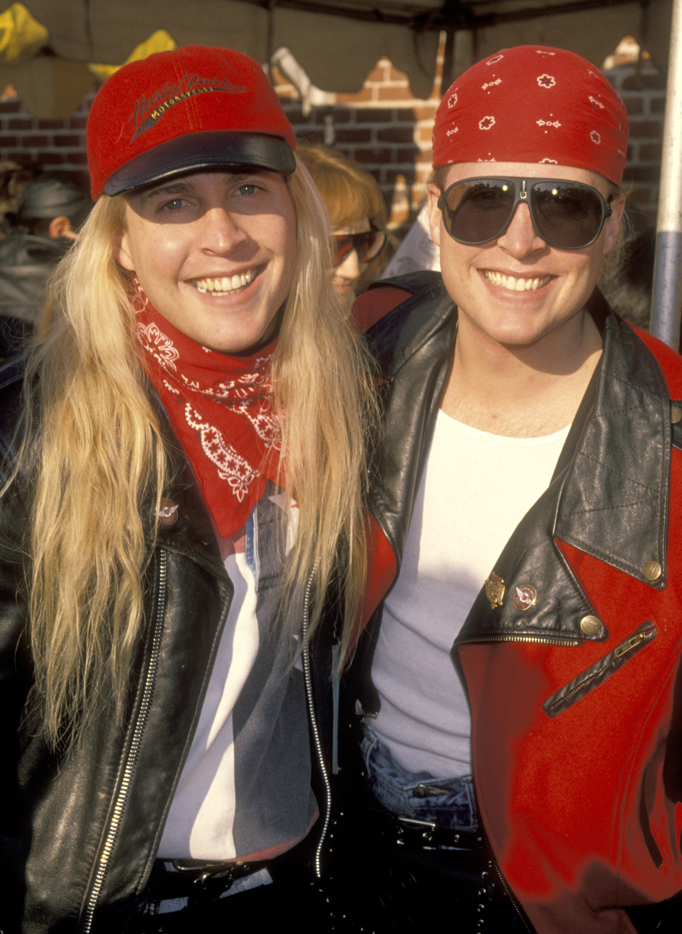 Matthew and Gunnar Nelson attend the Love Ride 11 - 11th Annual Motocycle Rider's Fundraiser for the Muscular Dystrophy Association on November 7, 1993, in Glendale, California. | Source: Getty Images