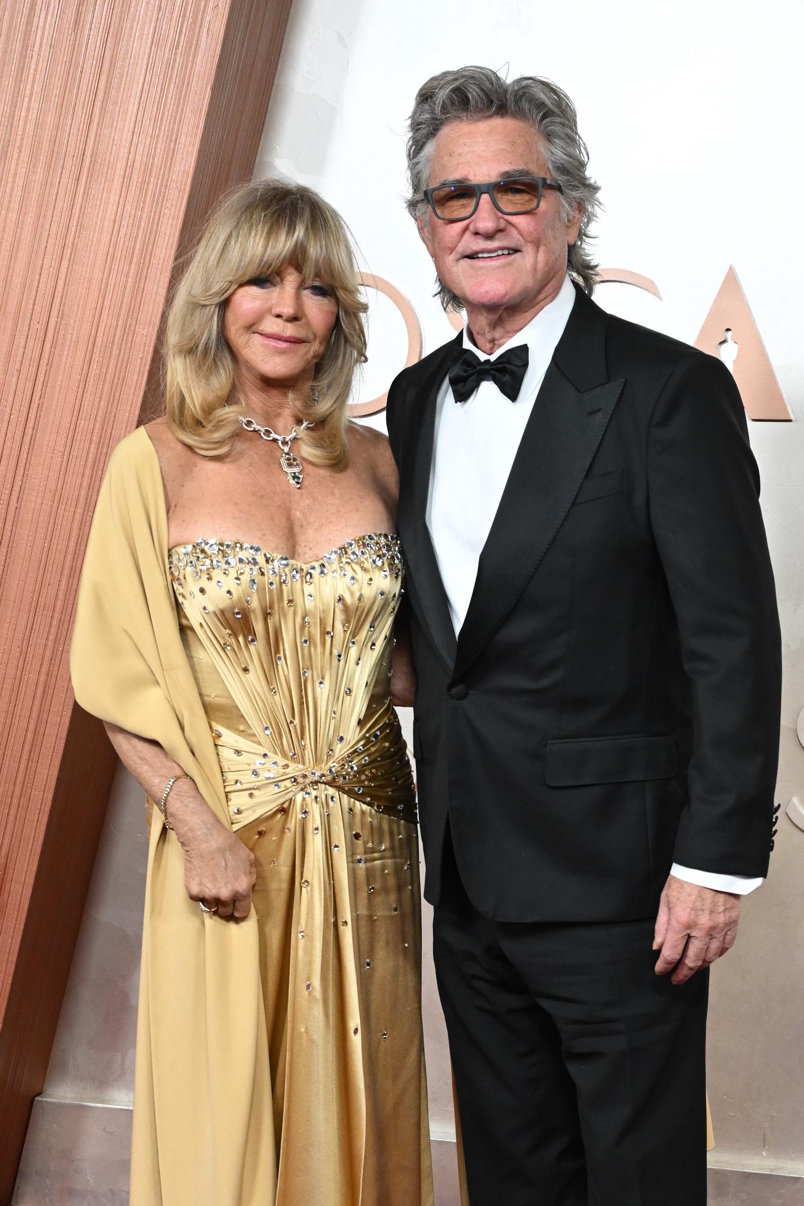 Goldie Hawn and Kurt Russell at the 97th Oscars on March 2, 2025, in Hollywood, California. | Source: Getty Images