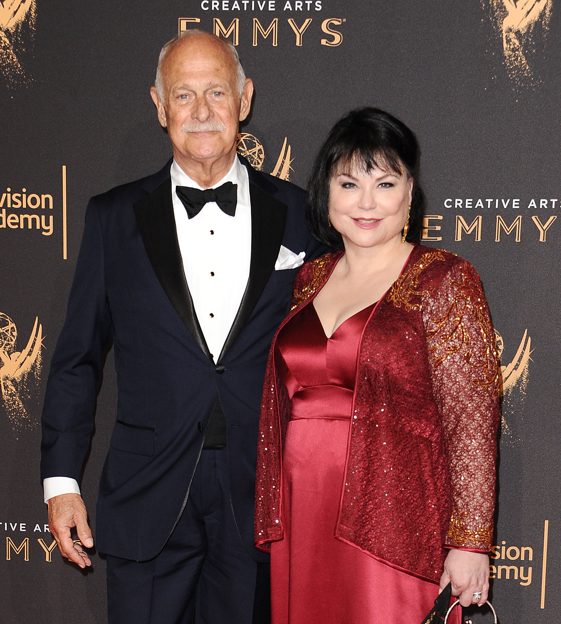 Gerald McRaney and Delta Burke attend the Creative Arts Emmy Awards on September 10, 2017, in Los Angeles, California. | Source: Getty Images