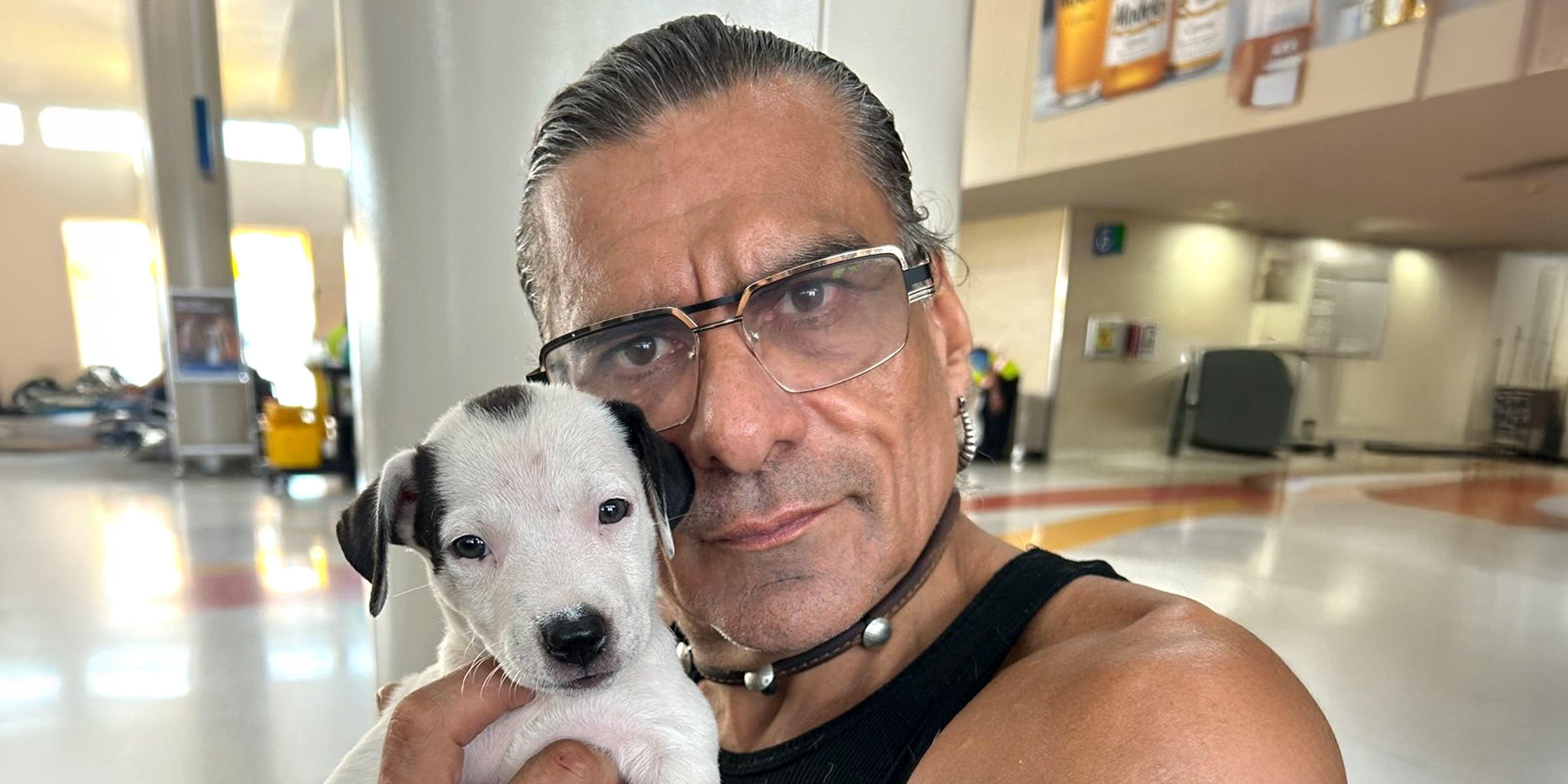 Jonathan Joss with his dog | Source: Facebook/Tristan Kern de Gonzales