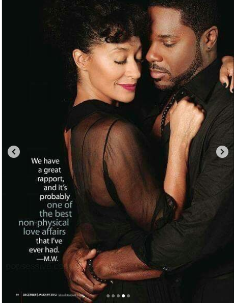 Tracee Ellis Ross and Malcolm-Jamal Warner, from a post dated July 21, 2025 | Source: Instagram/traceeellisross