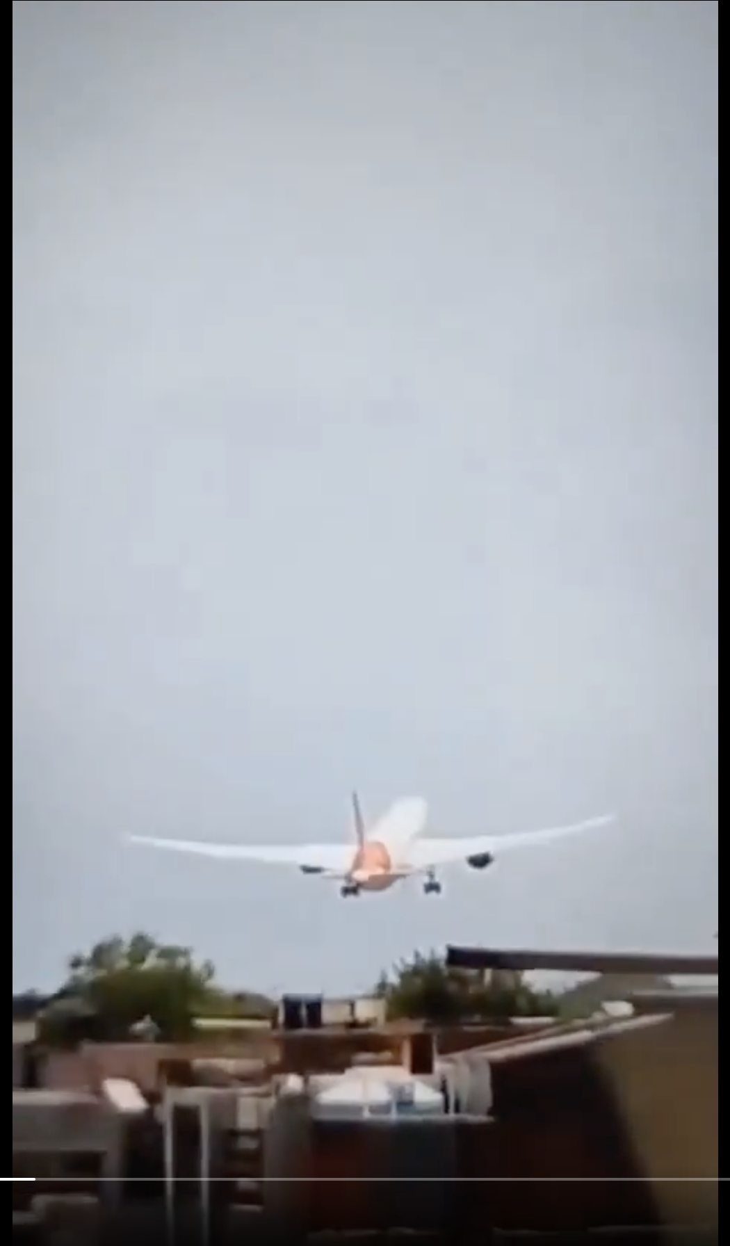 The Air India aircraft is captured descending abruptly in a mobile phone footage, dated June 12, 2025 | Source: X/MDNnewss