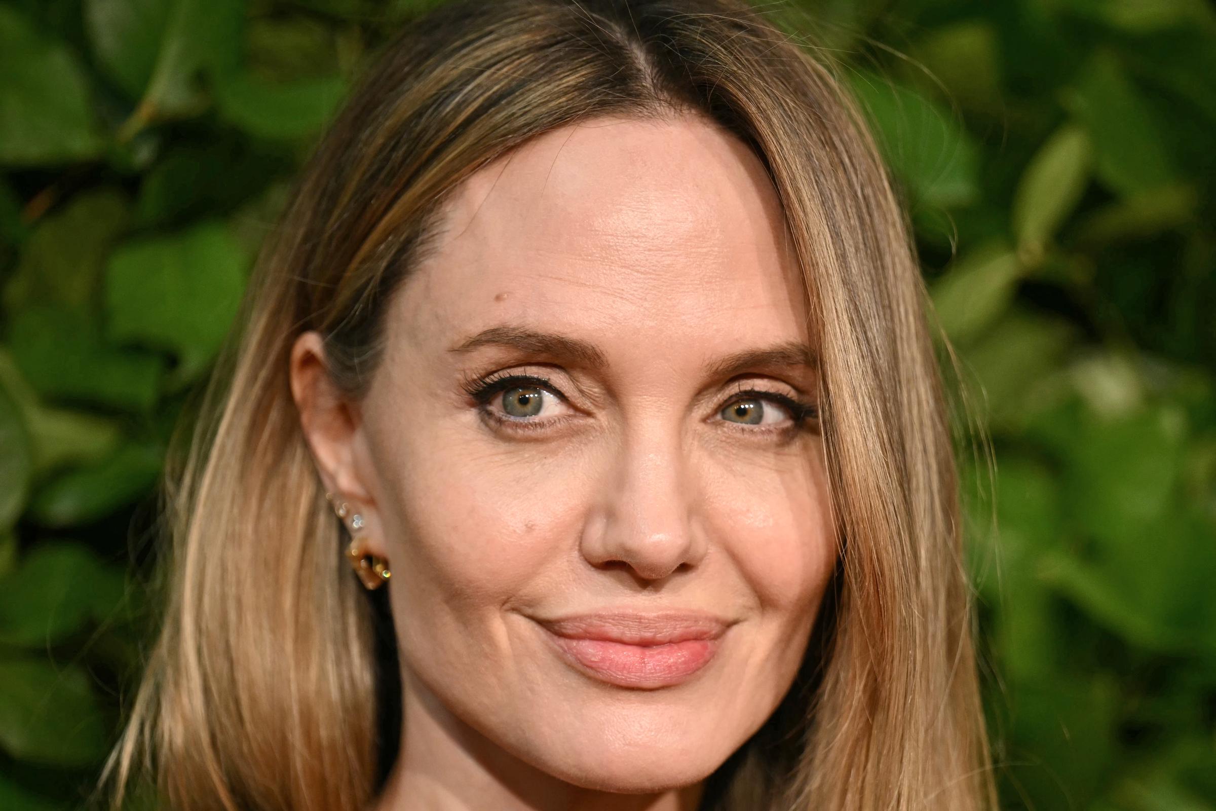 Angelina Jolie attends the Maltin Modern Master Award ceremony during the 40th Santa Barbara International Film Festival in 2025. Months before her pickleball outing with Pax and Shiloh sparked debate online, the actress appeared at the festival in a look that attracted far less attention. | Source: Getty Images