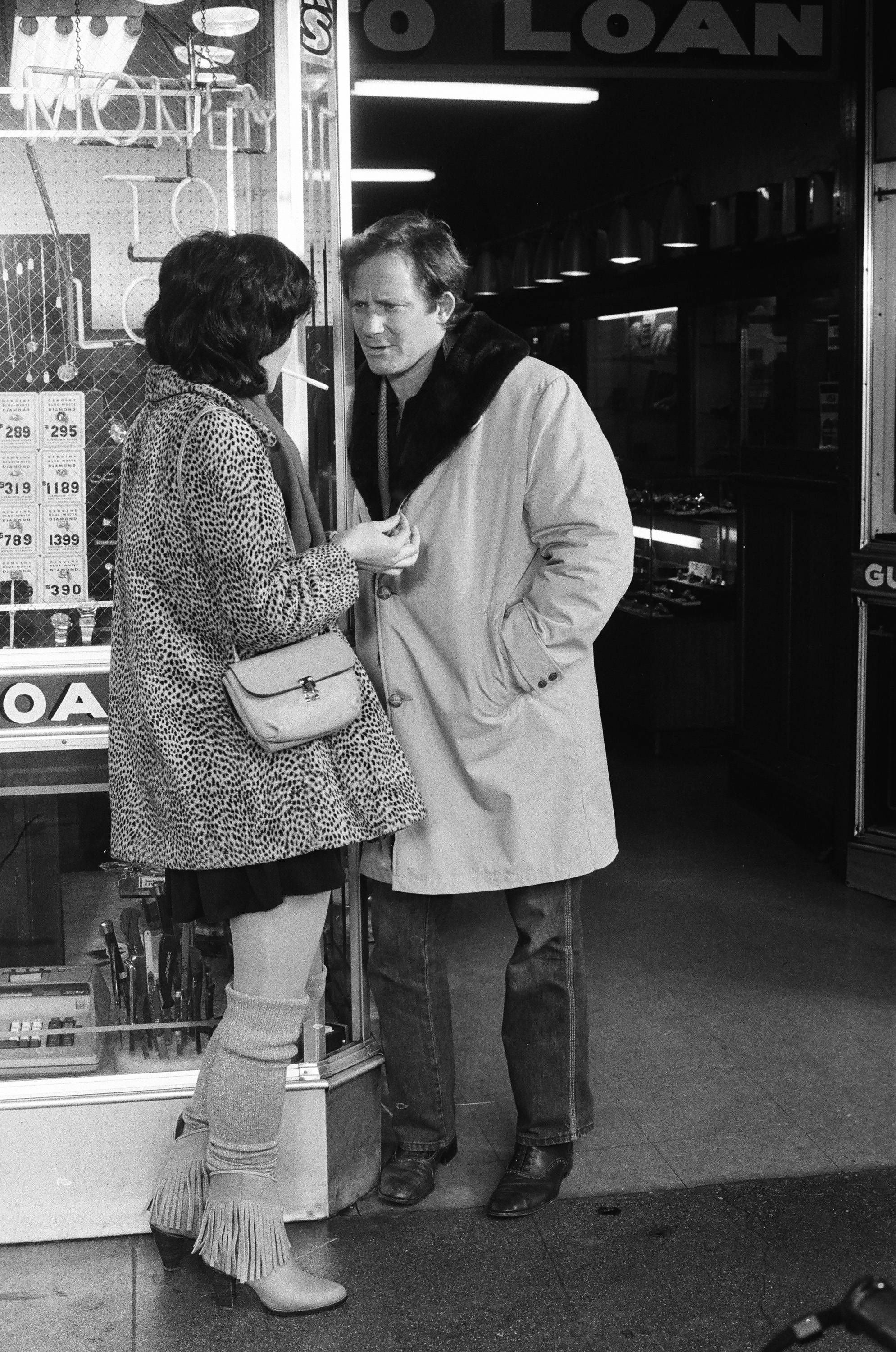 Meg Tilly as Hooker and Charles Haid as Officer Andy Renko in "Hill Street Blues" in 1982 | Source: Getty Images