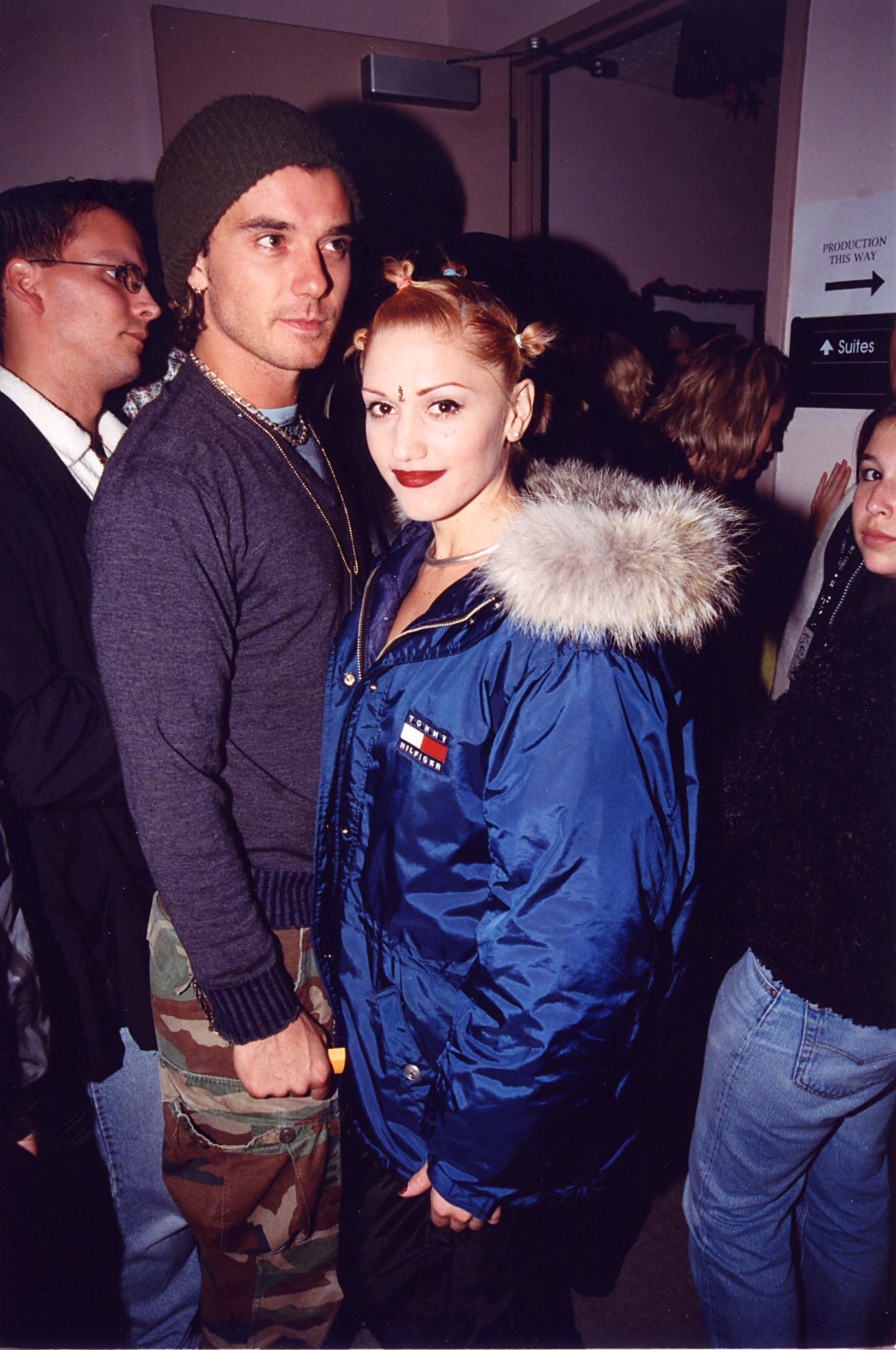 Gavin Rossdale and Gwen Stefani during the KROQ Acoustic X-Mas in Los Angeles, California, on September 6, 1997 | Source: Getty Images