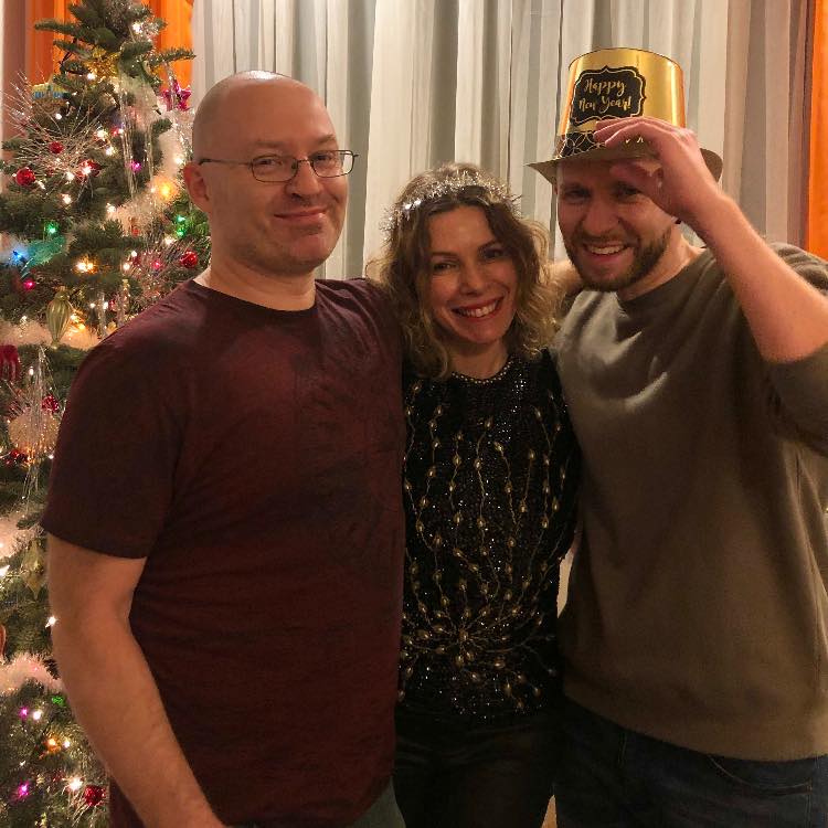 Larisa Blyudaya with family members | Source: Facebook/larisa.blyudaya