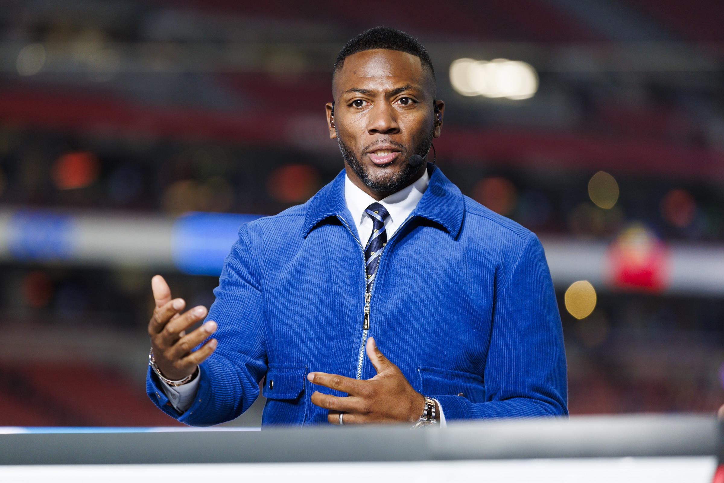 Ryan Clark before the NFC Wild Card Playoff game between the Minnesota Vikings and the Los Angeles Rams at State Farm Stadium on January 13, 2025, in Glendale, Arizona. | Source: Getty Images