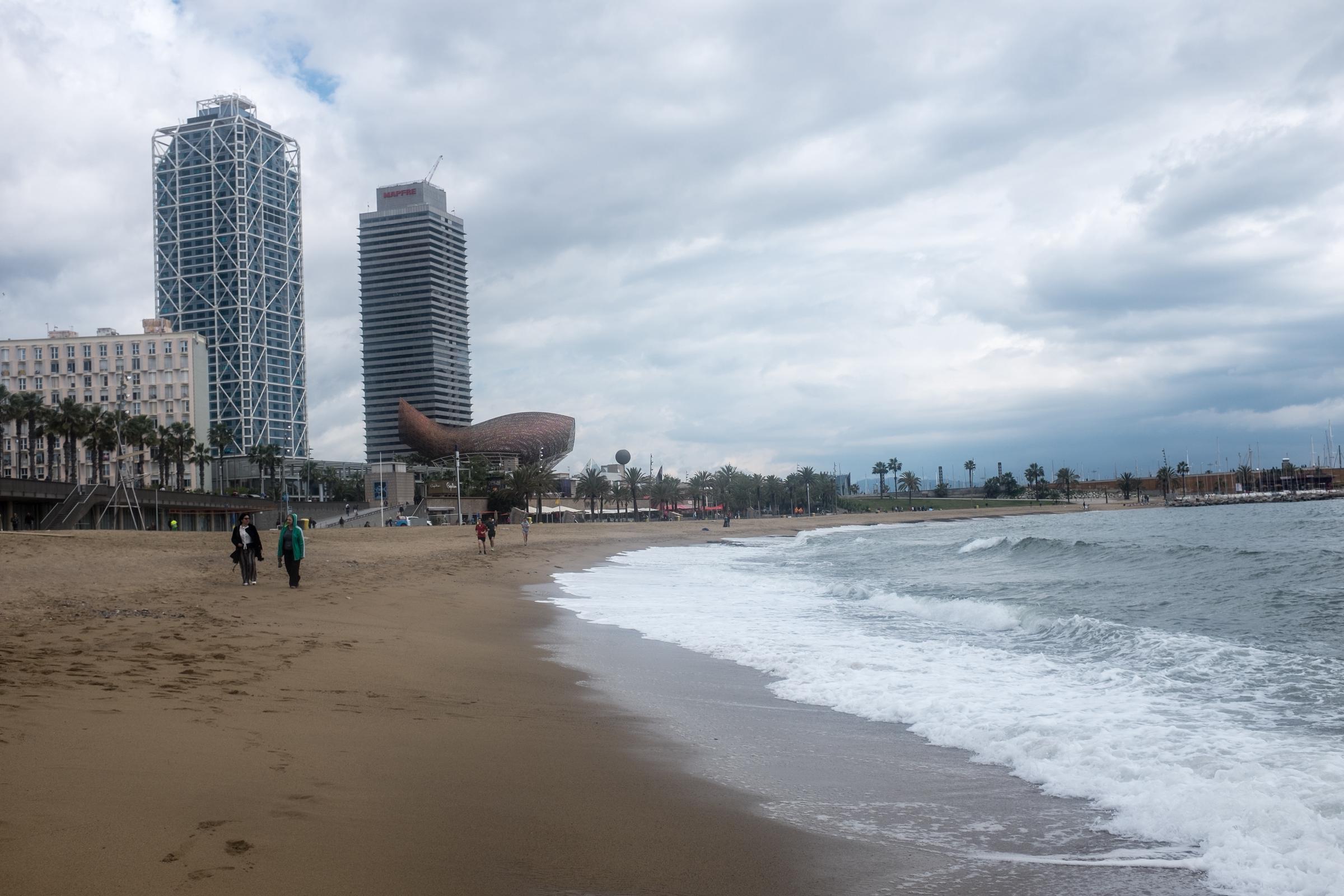 Beach front Barcelona | Source: Getty Images
