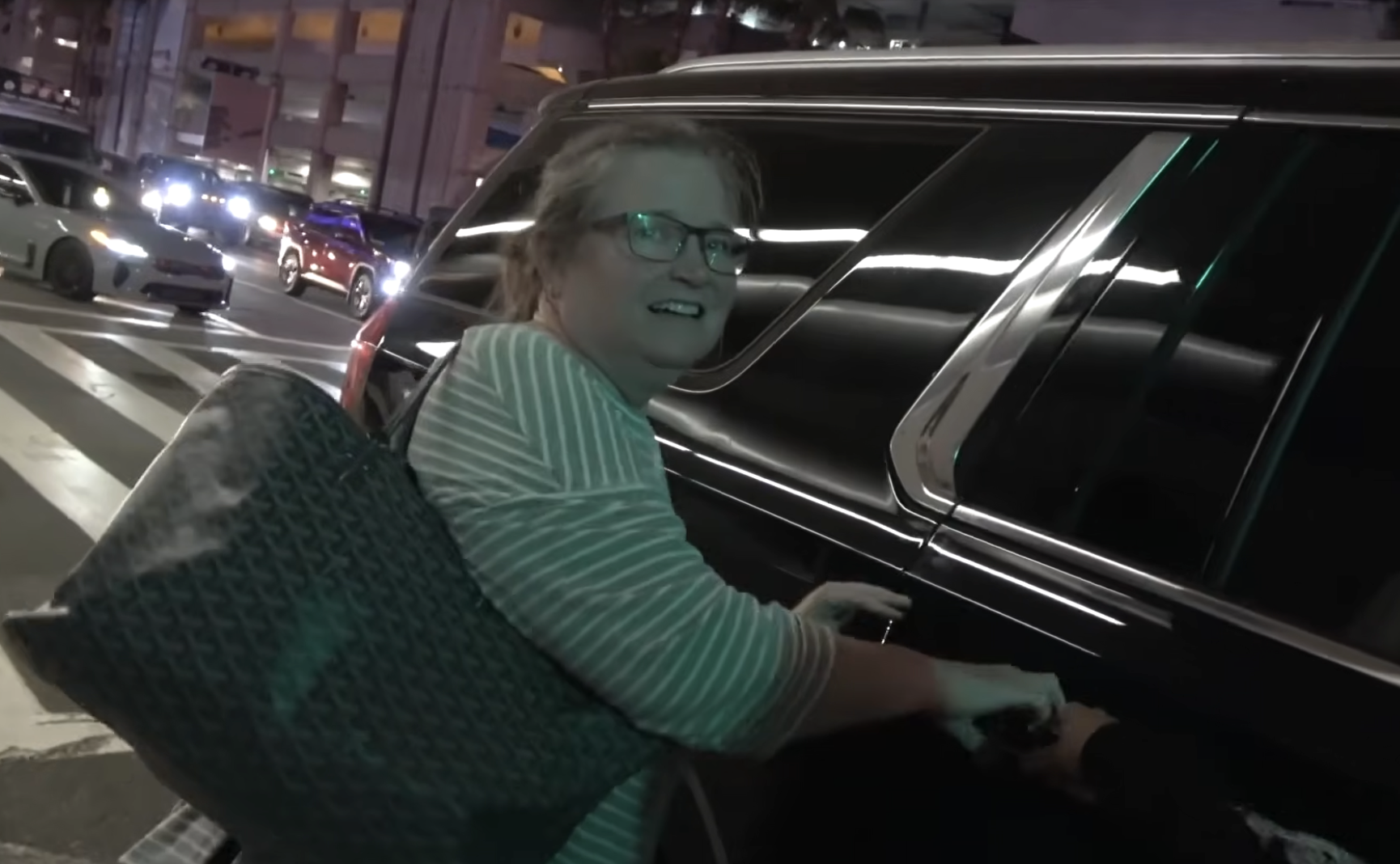 During the same airport encounter, Bridget Fonda reinforced just how completely she had embraced life outside the entertainment industry after more than two decades away from acting. | Source: YouTube/ Page Six