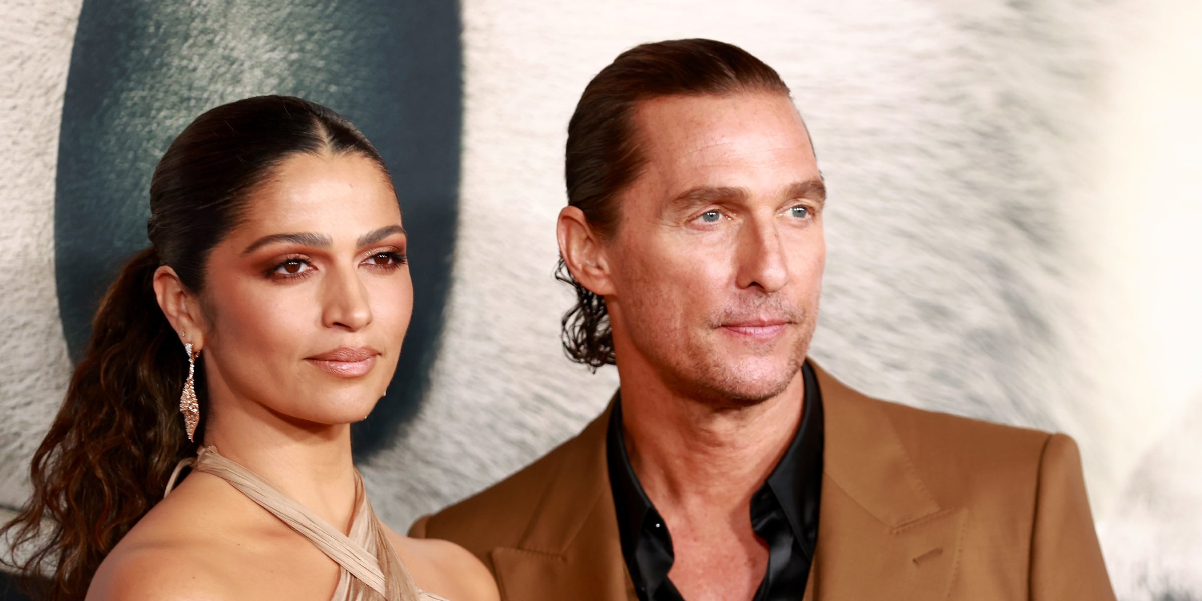 Matthew McConaughey and his wife Camila Alves McConaughey | Source: Getty Images