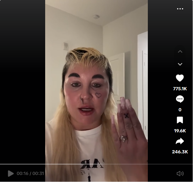 Amanda Bynes from a post dated May 18, 2025 | Source: Tiktok/@amanda.bynes