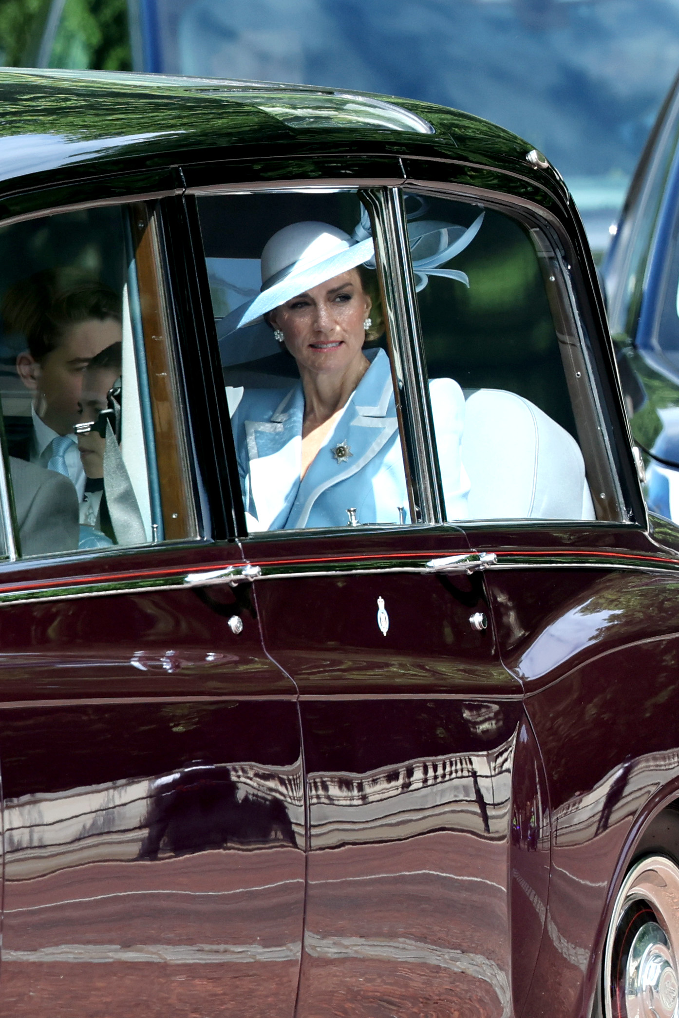 Her ensembles always stand out at these high-profile royal engagements. In this photo, Catherine, Princess of Wales, attended Trooping the Colour at Buckingham Palace on June 13, 2026, in London, England. | Source: Getty Images