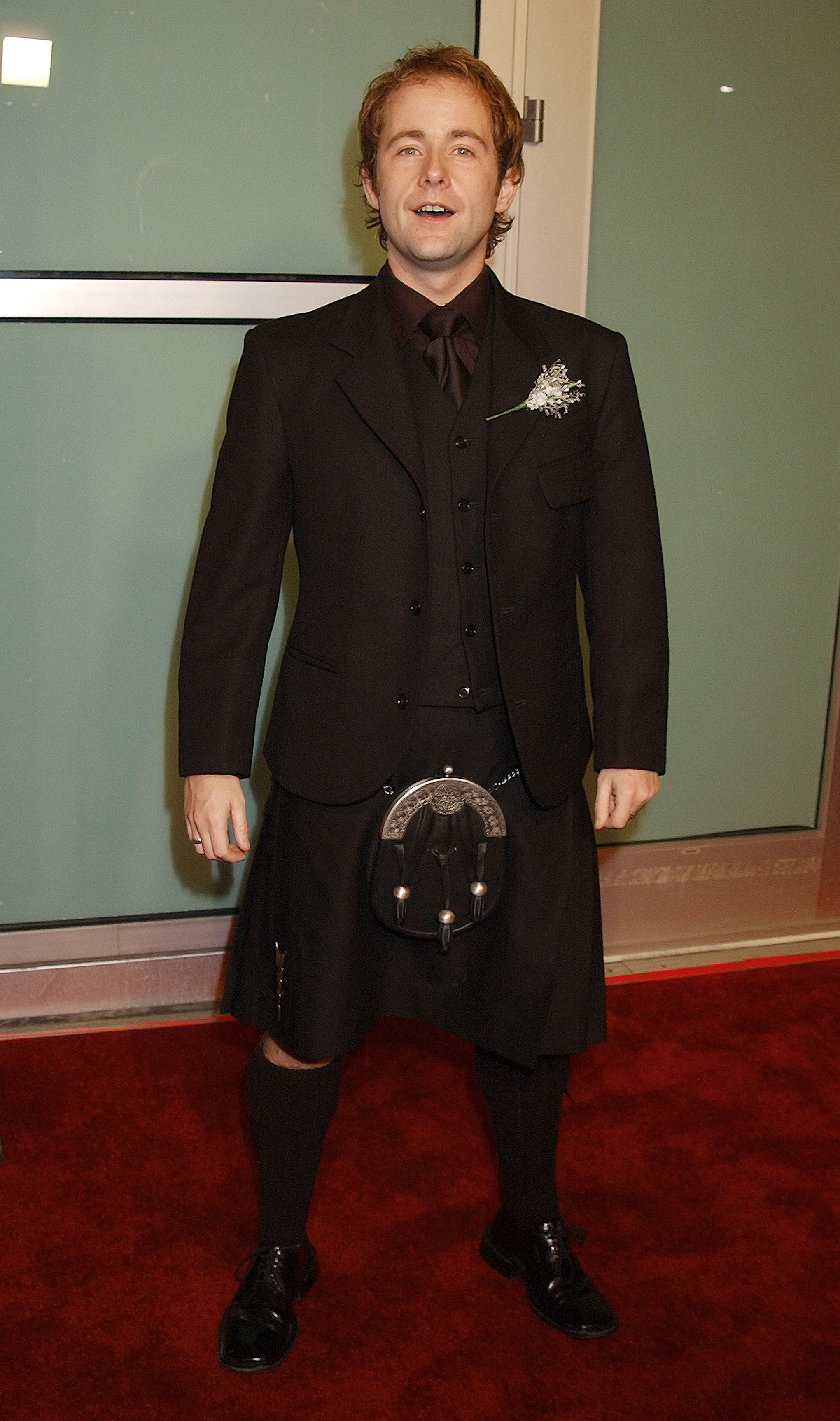 Billy Boyd during "The Lord of the Rings: The Two Towers" Los Angeles premiere at Cinerama Dome Theatre in Hollywood, California, on December 15, 2002. | Source: Getty Images