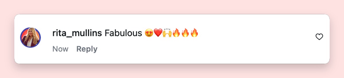 A fan comment to Charlize Theron's outfit at the premiere dated April 23, 2026. | Source: Instagram/enews