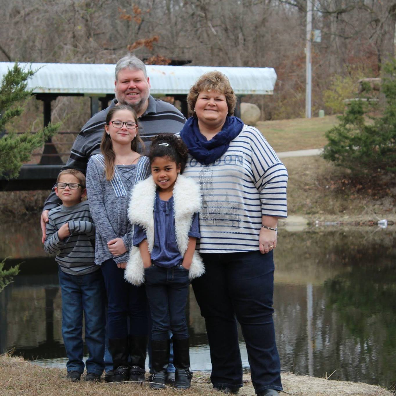 The Huff Family on February 13, 2017 | Source: Facebook/Mike Huff