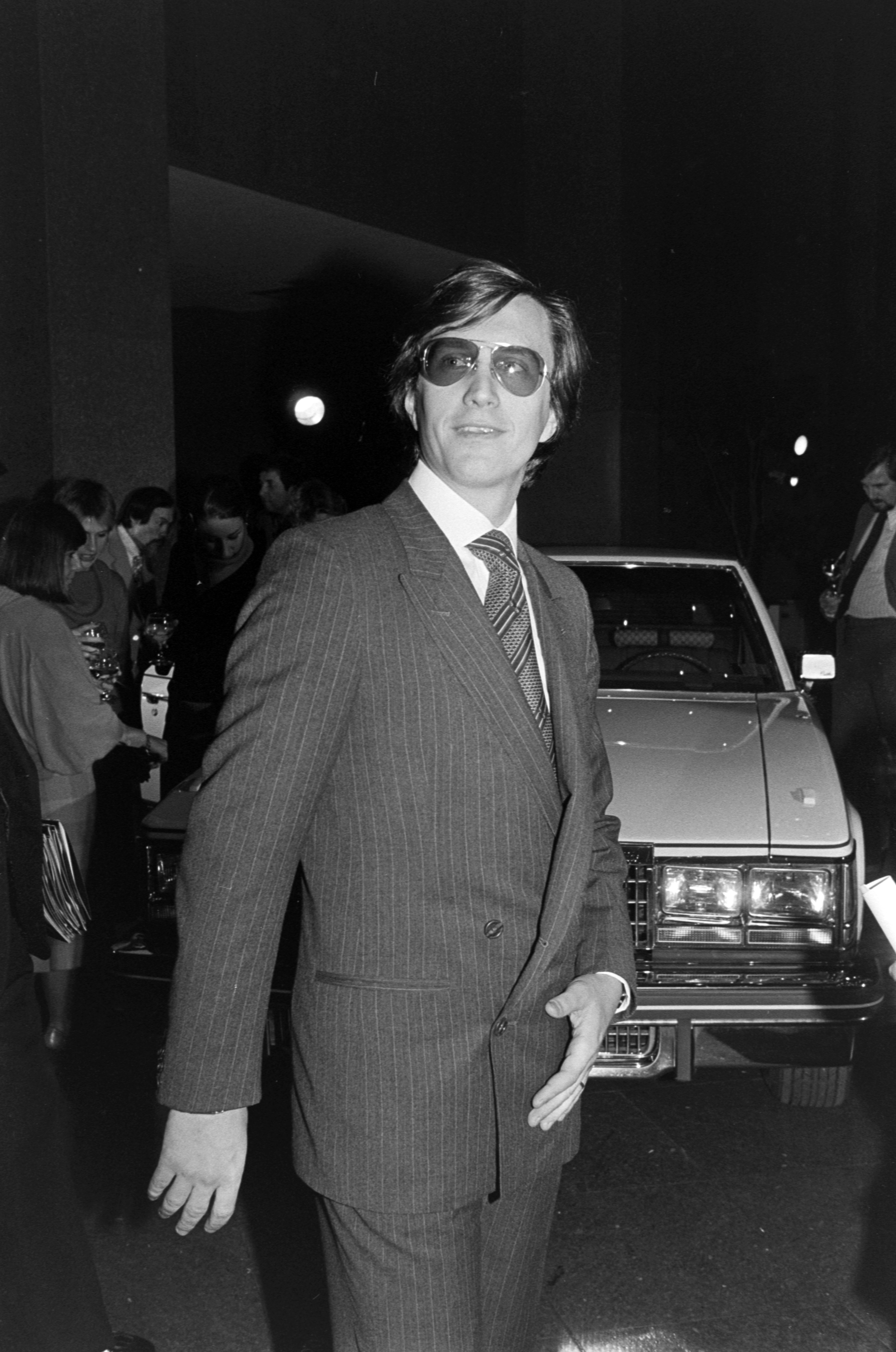 Maurizio Gucci attends the Gucci-designed Cadillac debut at the Olympic Towers on November 11, 1978, in New York. | Source: Getty Images