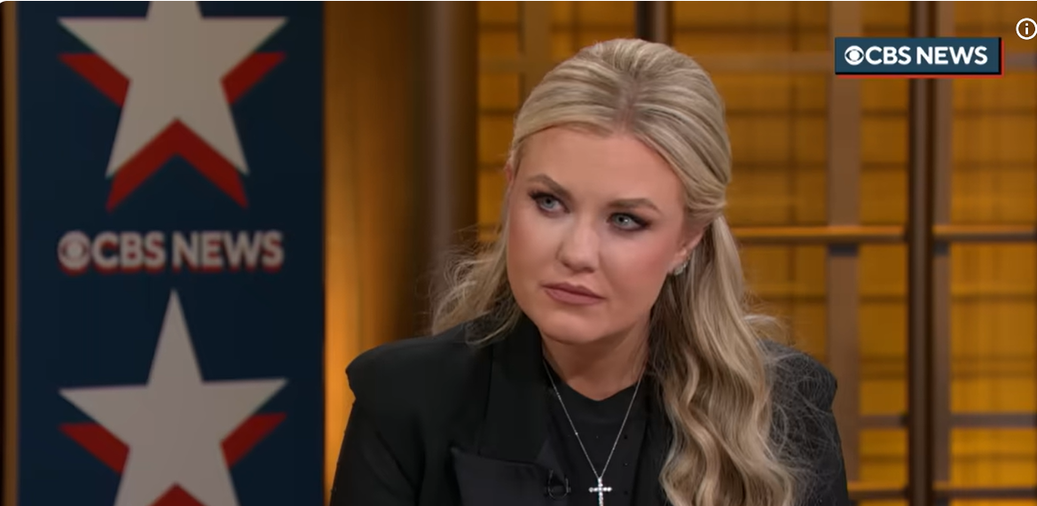 Erika Kirk. | Source: YouTube/CBSNews