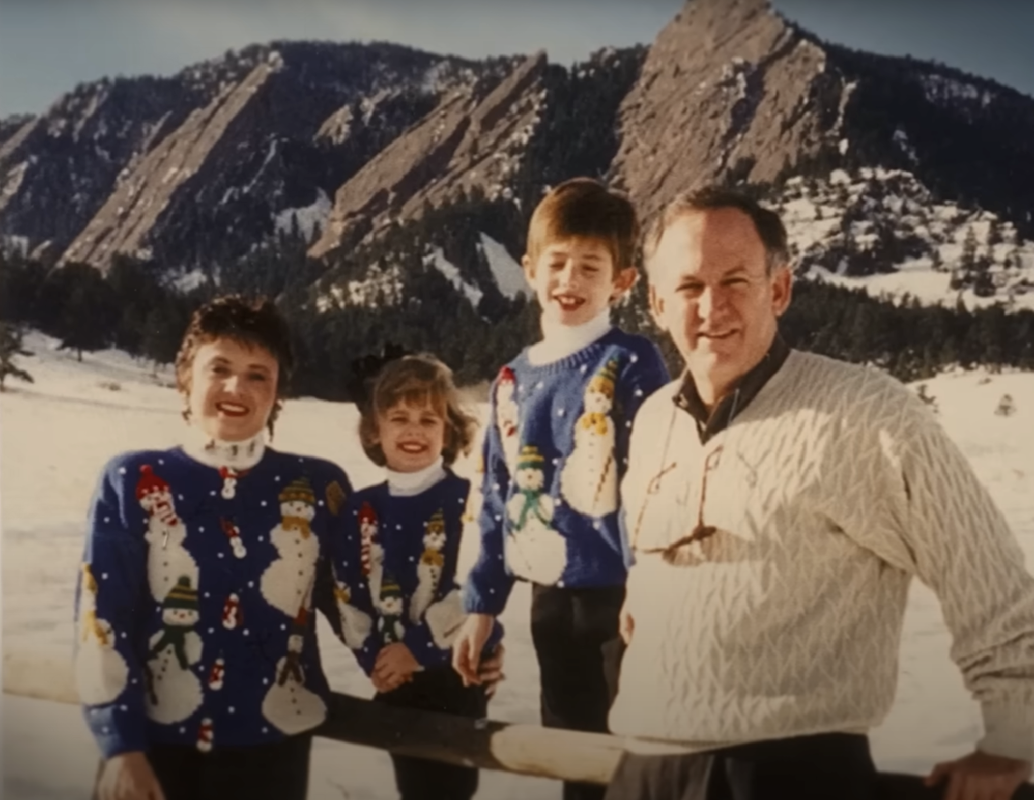 JonBenét Ramsey and her family from a video dated November 4, 2024. | Source: YouTube/Netflix