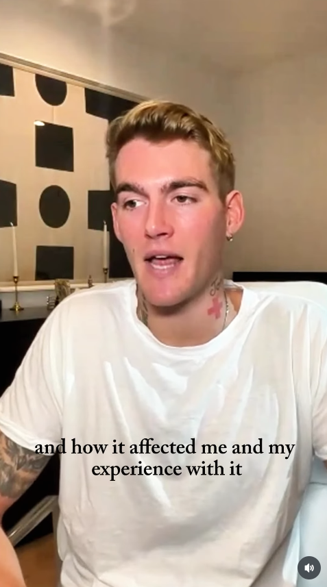 Presley Gerber speaks candidly about how medication affected him and shaped his experience with mental health, offering viewers a more personal look at his ongoing journey. | Source: Instagram/presleygerber
