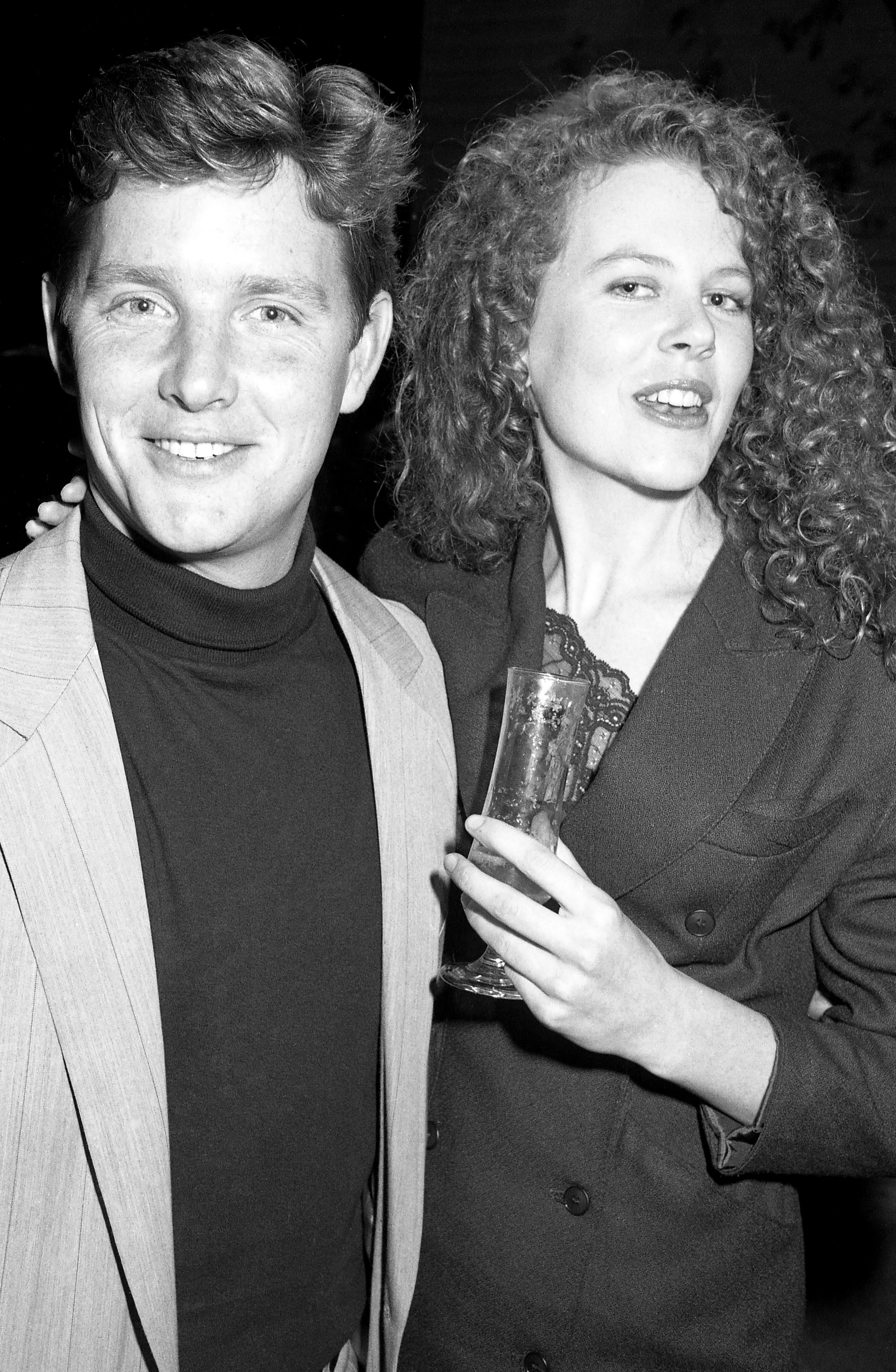 Nicole Kidman and Tom Burlinson attend "The Man from Snowy River II" premiere in Melbourne, Australia, in March 1988 | Source: Getty Images