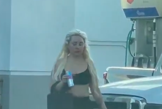 A close-up snapshot of Amanda Bynes after her 30-pound weight loss.