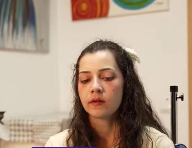 Noelia Castillo Ramos seen in a video dated March 26, 2026 | Source: YouTube/@Antena3