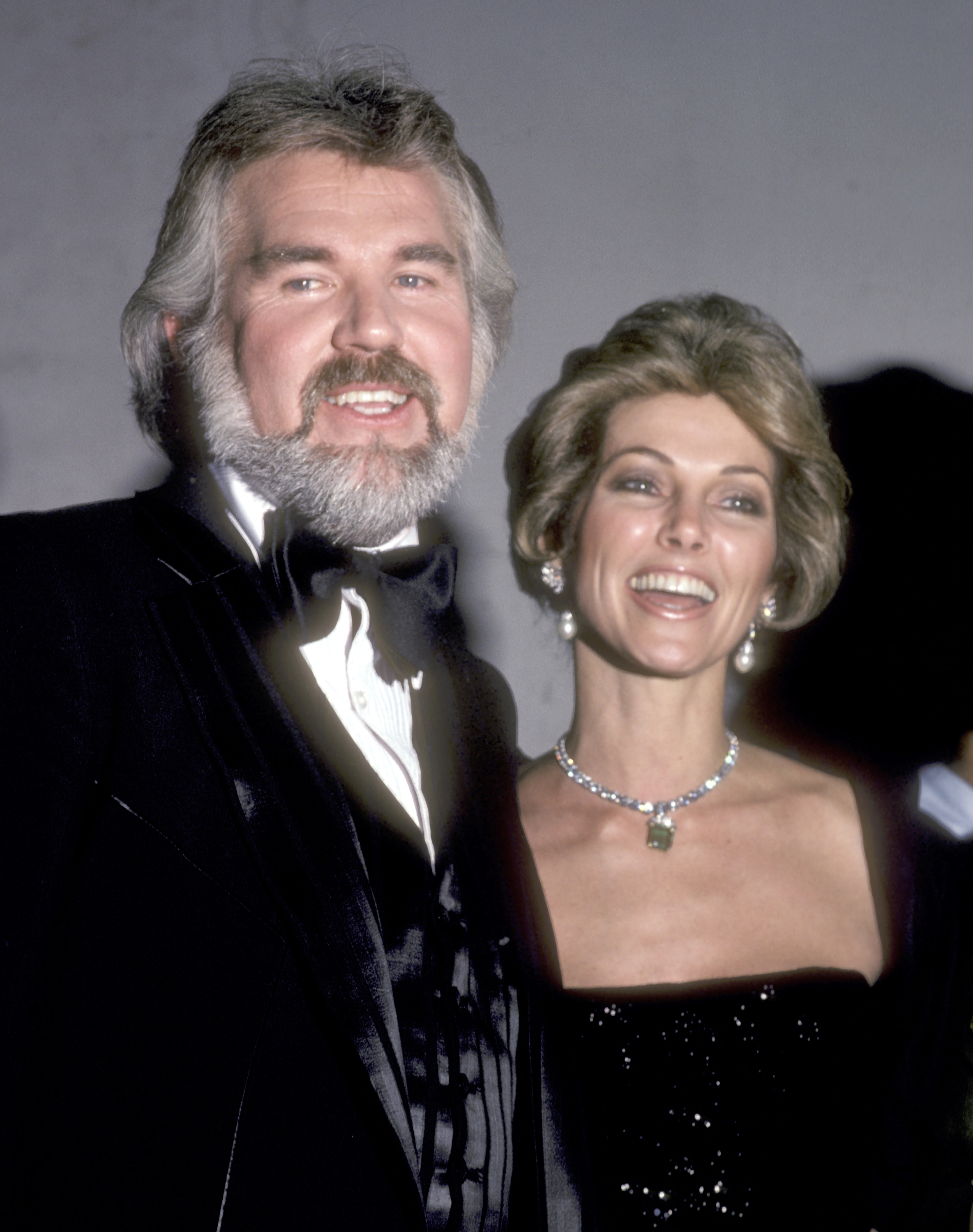 Kenny Rogers and his wife, Marianne Gordon, at the 22nd Annual Grammy Awards after-party on February 27, 1980, in Los Angeles, California. | Source: Getty Images