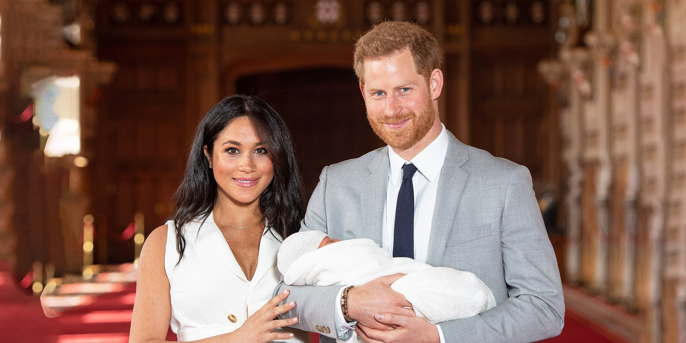 Meghan Markle, Prince Archie and Prince Harry | Source: Getty Images