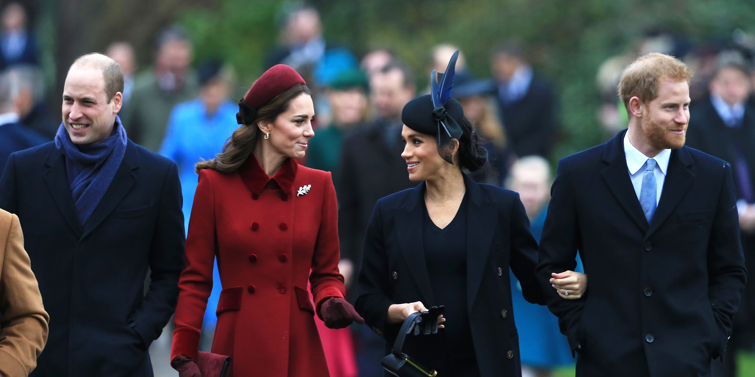 Prince William, Catherine, the Princess of Wales, Meghan Markle, and Prince Harry | Source: Getty Images
