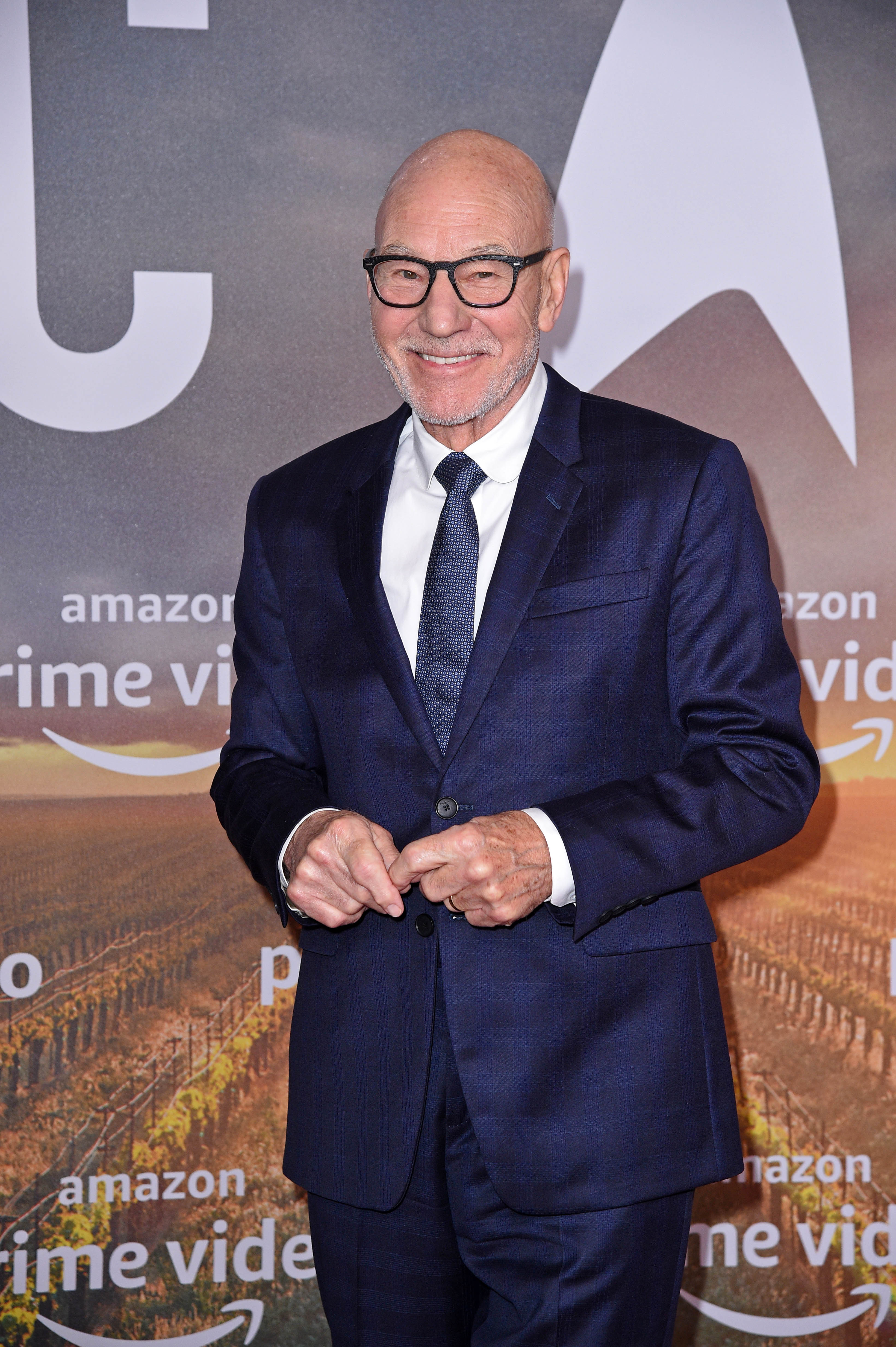 Patrick Stewart at the "Star Trek: Picard" fan screening in Berlin, Germany on January 17, 2020 | Source: Getty Images