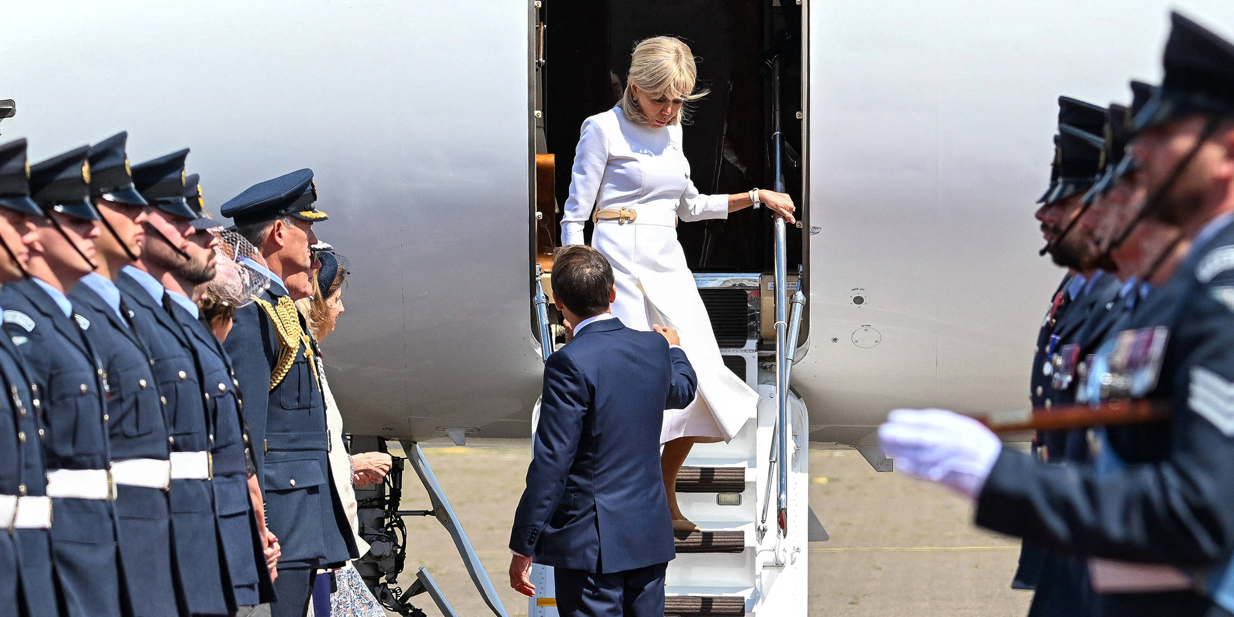Emmanuel and Brigitte Macron | Source: Getty Images