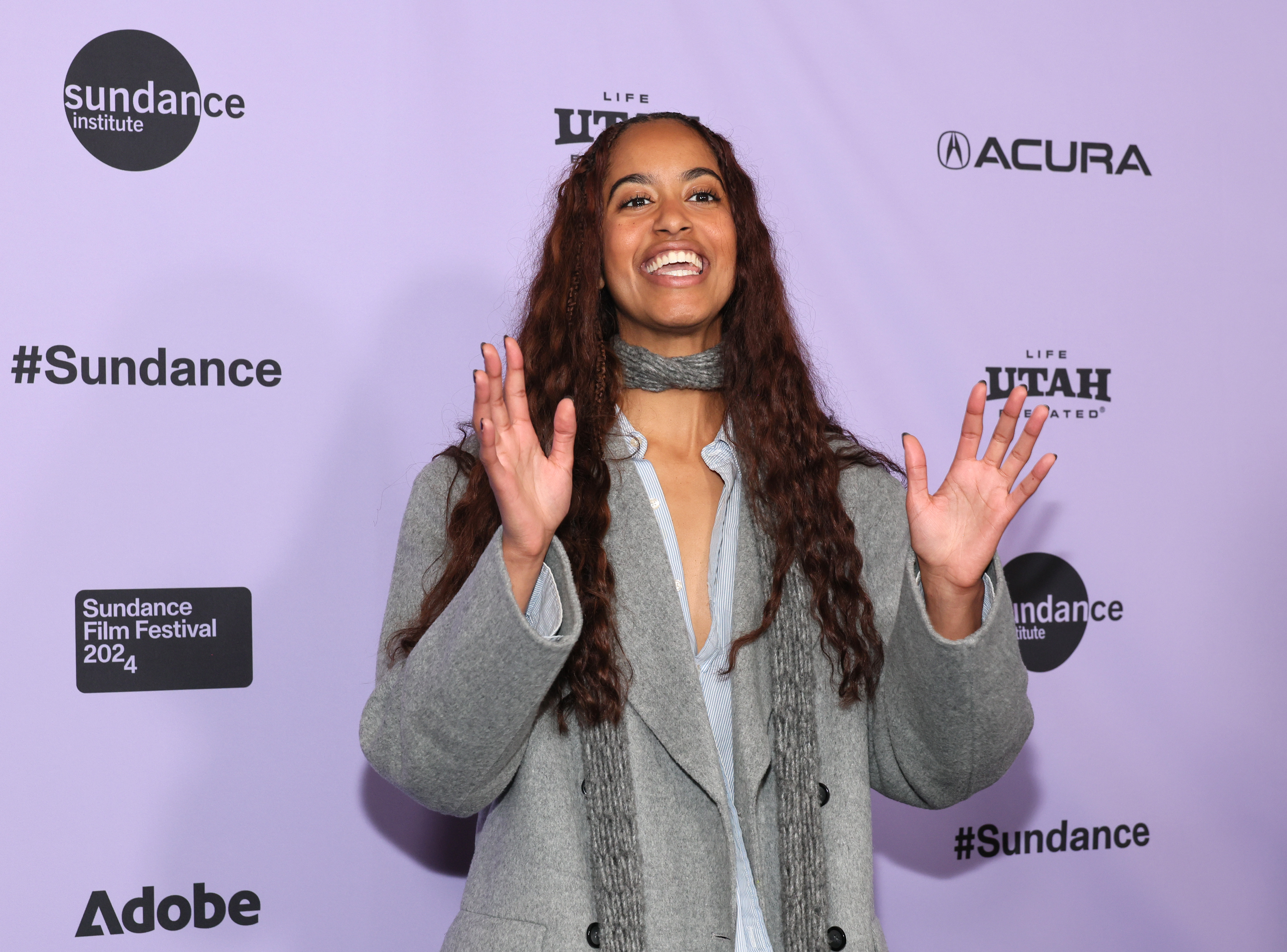 Malia Ann attends the premiere of The Heart at the 2024 Sundance Film Festival. The short film was her debut as a writer-director at the festival. | Source: Getty Images