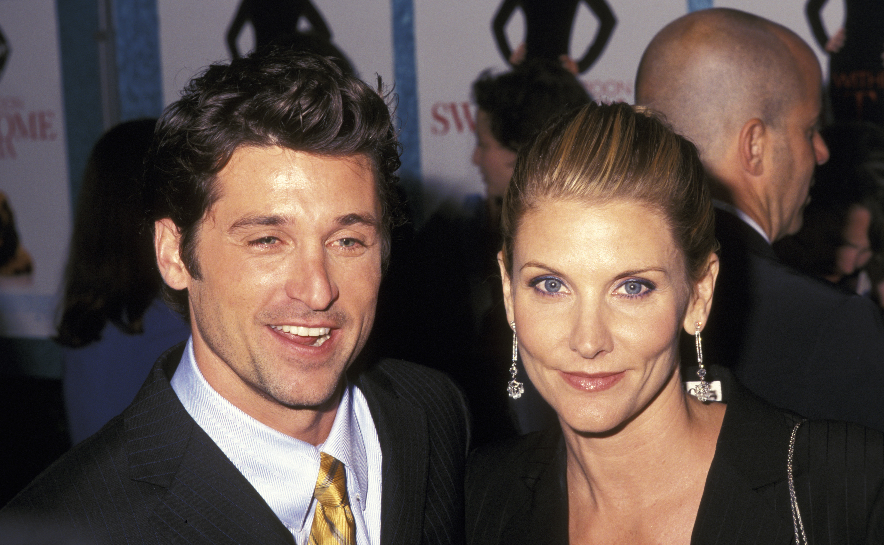 Patrick and Jillian Dempsey during the "Sweet Home Alabama" New York premiere in 2002. | Source: Getty Images