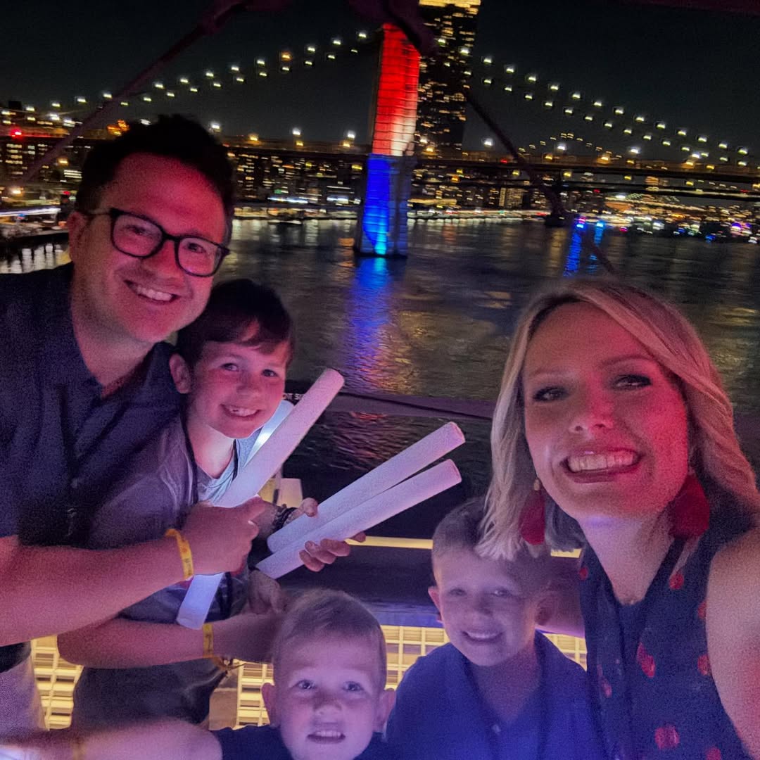 Dylan Dreyer celebrates Independence Day with her family on July 4, 2025. | Source: Instagram/dylandreyernbc