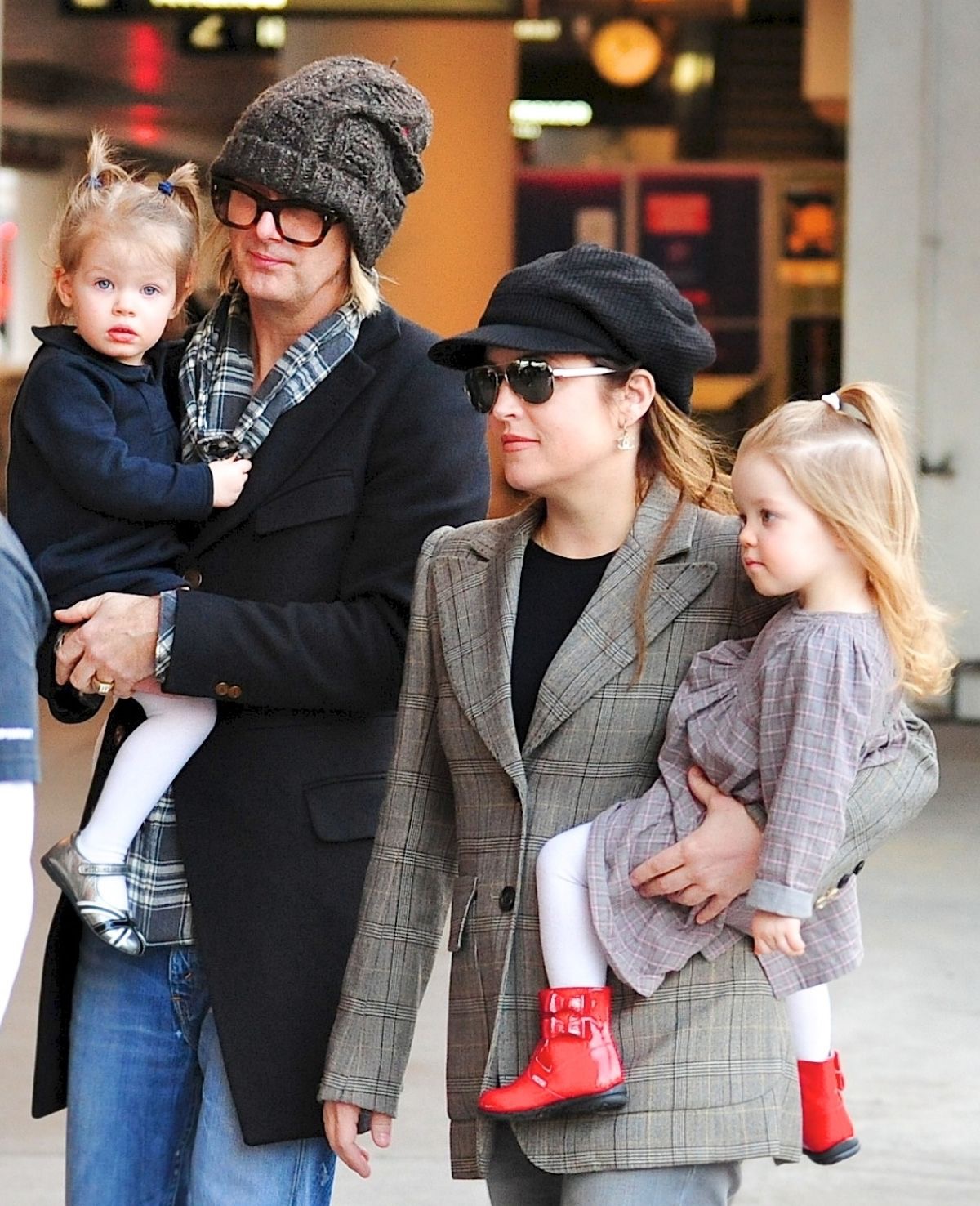 The twins had 2 much older siblings, Riley and Benjamin Keough, from Lisa Marie's marriage to Danny Keough. Riley was already an adult during much of their early childhood.
