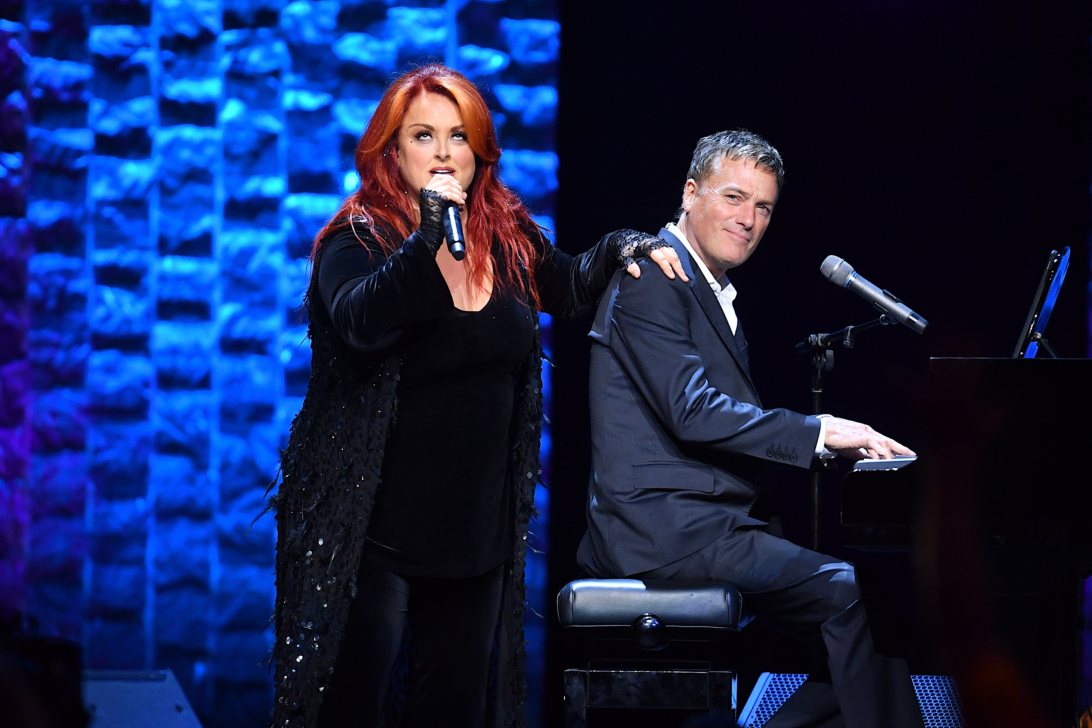 Wynonna joined Michael W. Smith onstage during "35 Years of Friends: Celebrating the Music of Michael W. Smith" in Nashville on April 30, 2019. The performance adds another pre-transformation snapshot from the years preceding her more recent fitness focus.